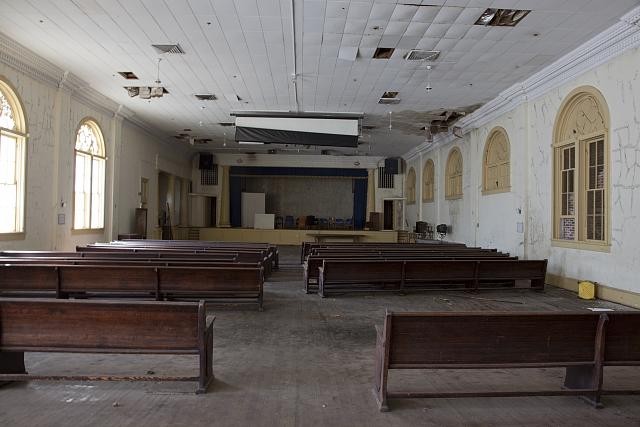 Photo:Tuscaloosa Alabama Bryce Hospital 2010 Interior Chapel Pew Hall Photo:Tuscaloosa Alabama Bryce Hospital 2010 Interior Chapel Pew Hall