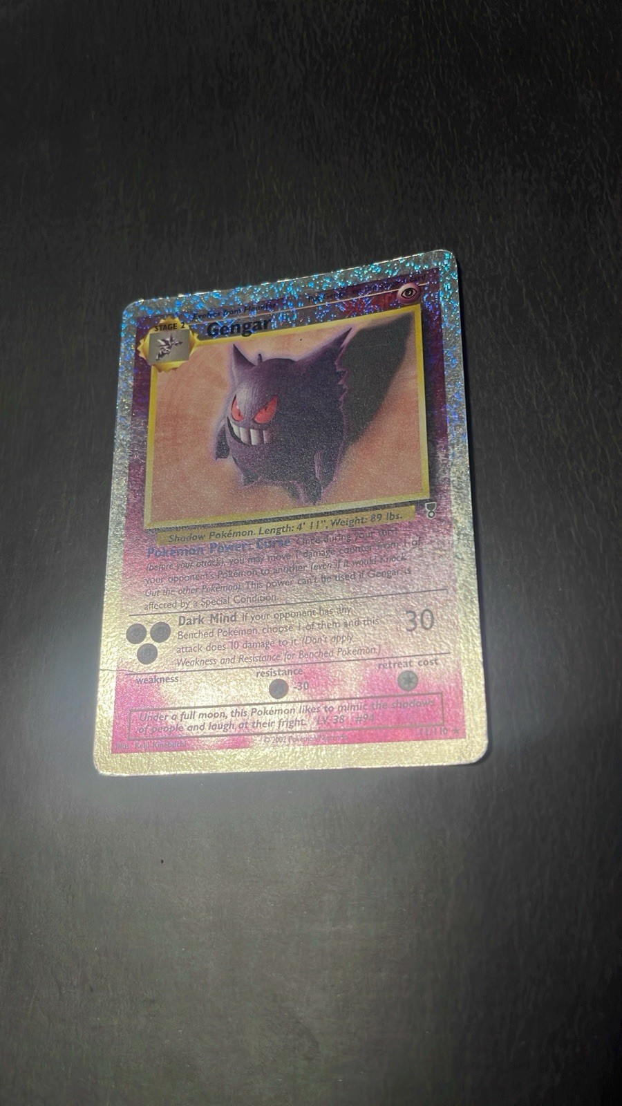 Pokemon LEGENDARY COLLECTION - #11/110 Gengar - Reverse Holo - ENG - HP/MP Pokemon LEGENDARY COLLECTION - #11/110 Gengar - Reverse Holo - ENG - HP/MP