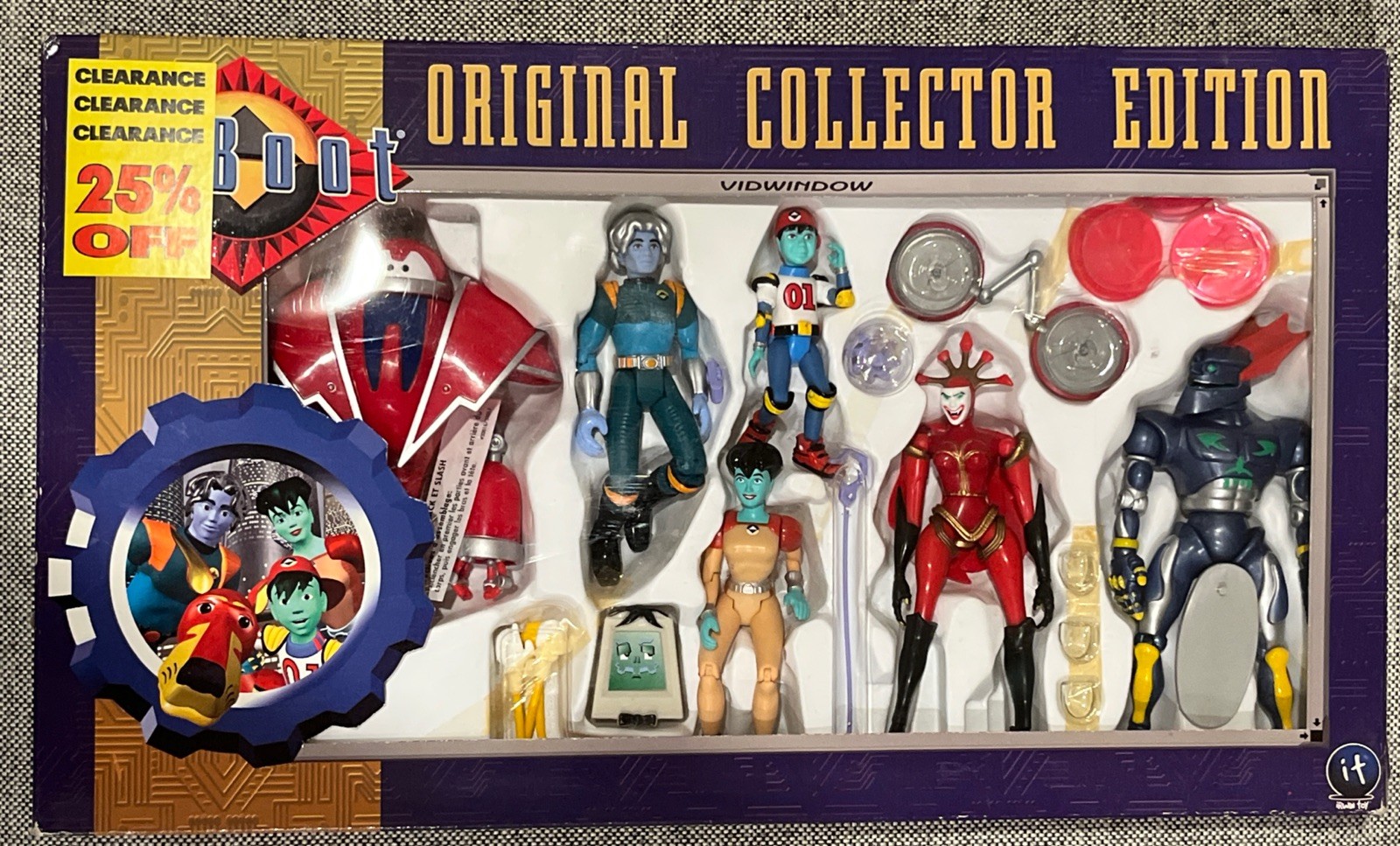 1995 IRWIN TOYS REBOOT ORIGINAL COLLECTOR EDITION New Open Box 