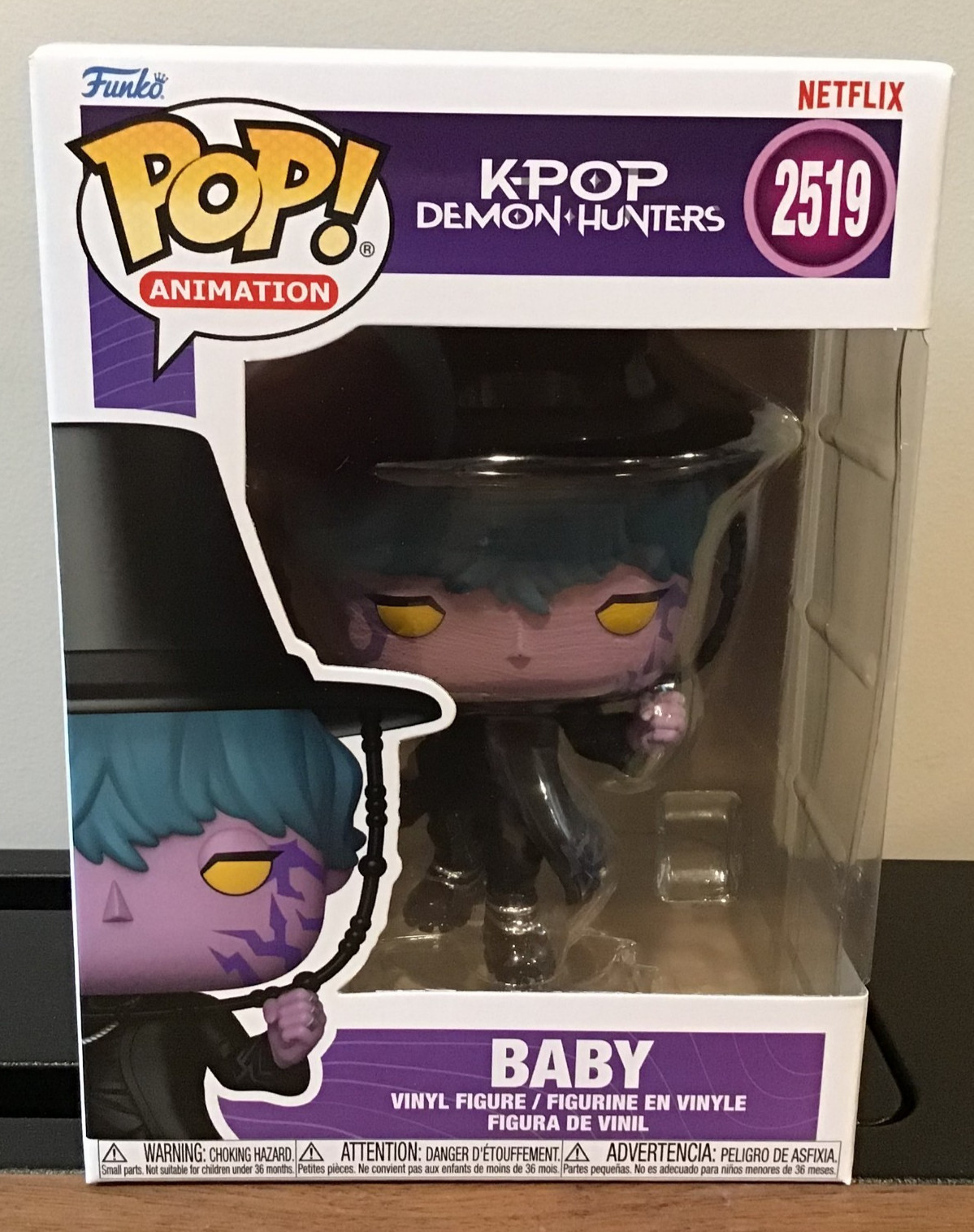 Funko Pop Mystery Kpop Demon Hunters Baby Vinyl Figure #2519 with Card
