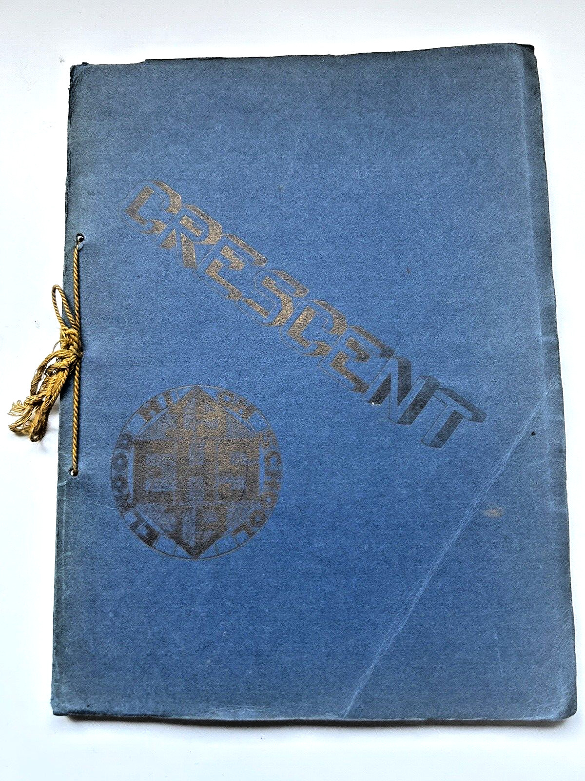 Crescents Indiana High School Yearbook 1919 Vintage Antique Annual Book Crescents Indiana High School Yearbook 1919 Vintage Antique Annual Book