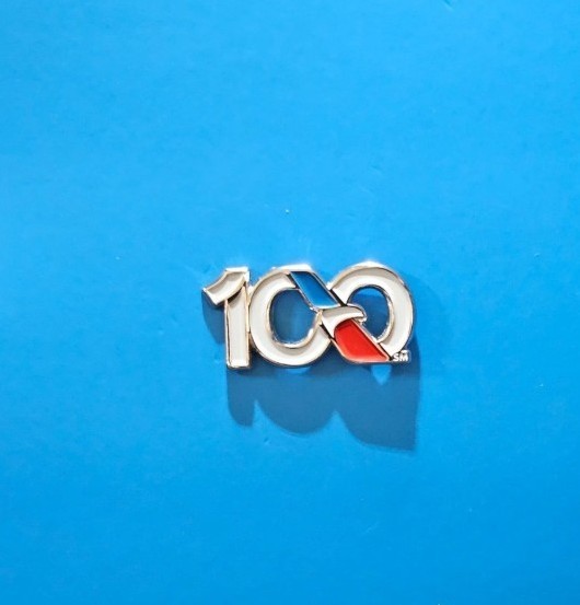 2026 American Airlines 100 Year Anniversary Lapel Pin - Brand New 2026 American Airlines 100 Year Anniversary Lapel Pin - Brand New