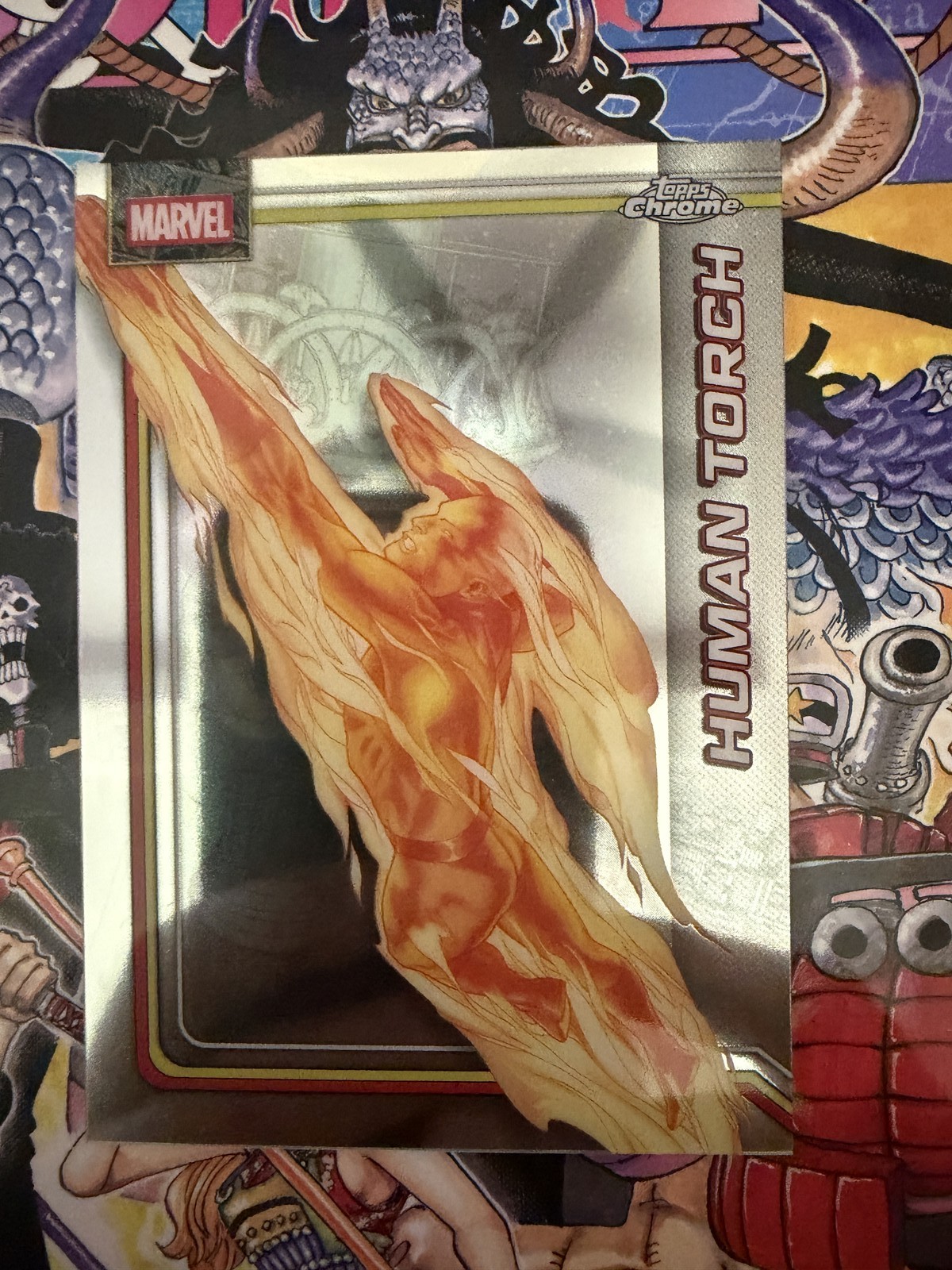 2026 Marvel Fantastic Four Topps Chrome Marvel Human Torch #051 2026 Marvel Fantastic Four Topps Chrome Marvel Human Torch #051