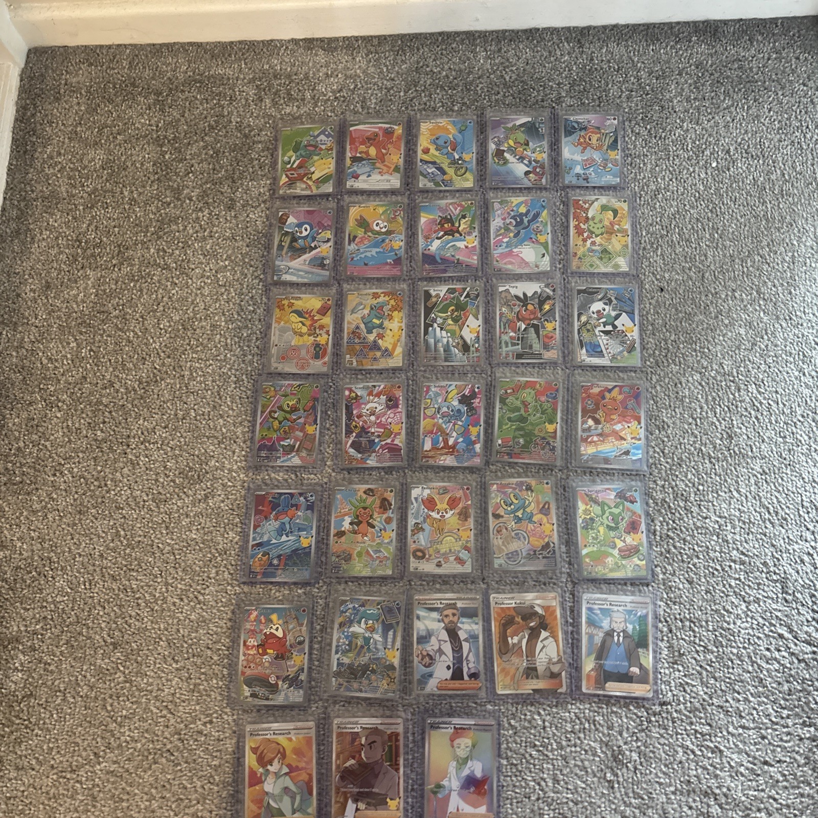 Pokémon First Partner Full Set Series 1 2 & 3 All 27 Cards Complete Set NM TCG Pokémon First Partner Full Set Series 1 2 & 3 All 27 Cards Complete Set NM TCG