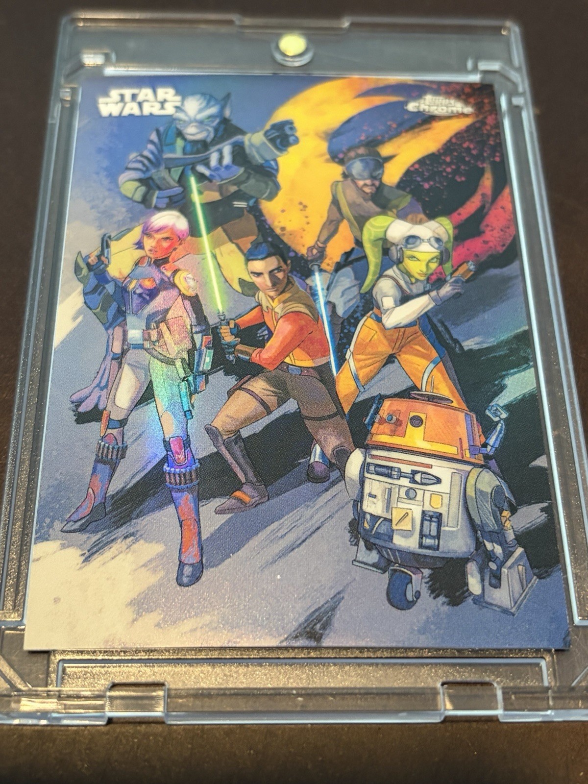 2026 Topps Chrome Star Wars Phoenix Squadron #SQUAD-6 Factions SSP Case Hit 2026 Topps Chrome Star Wars Phoenix Squadron #SQUAD-6 Factions SSP Case Hit