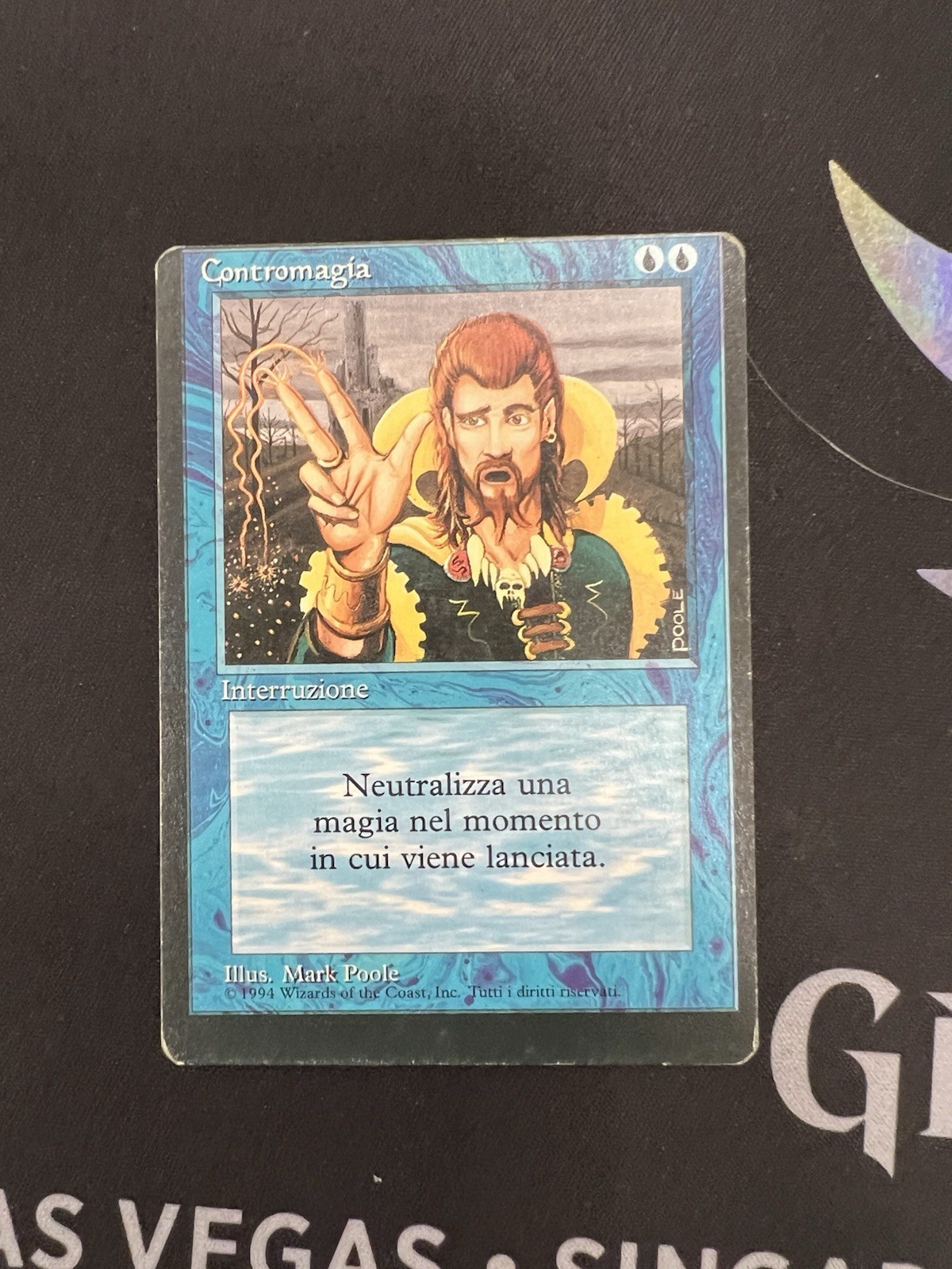 Counterspell - Contromagia Italian FBB Miscut Off Center Mispriht MTG Magic Counterspell - Contromagia Italian FBB Miscut Off Center Mispriht MTG Magic