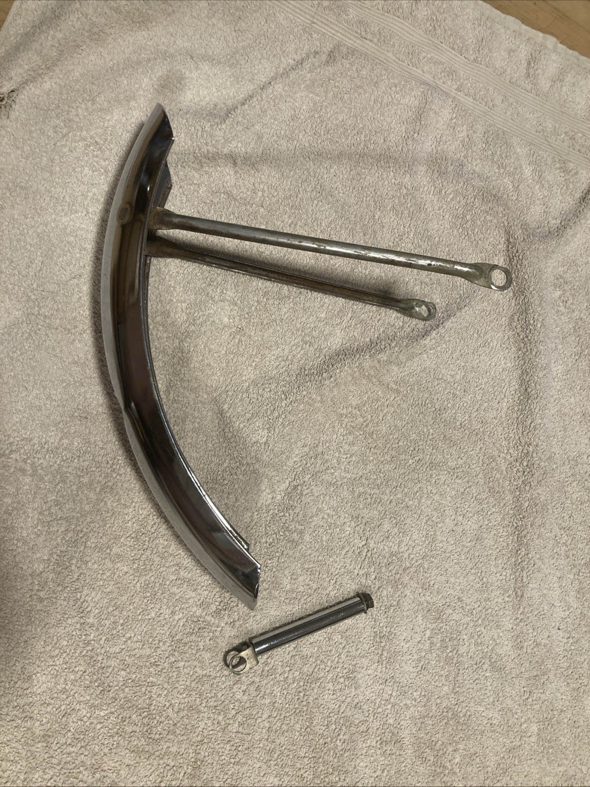 Original VTG 1970 1971 Schwinn Sting-Ray Krate Cotton Picker Front Fender Post Original VTG 1970 1971 Schwinn Sting-Ray Krate Cotton Picker Front Fender Post