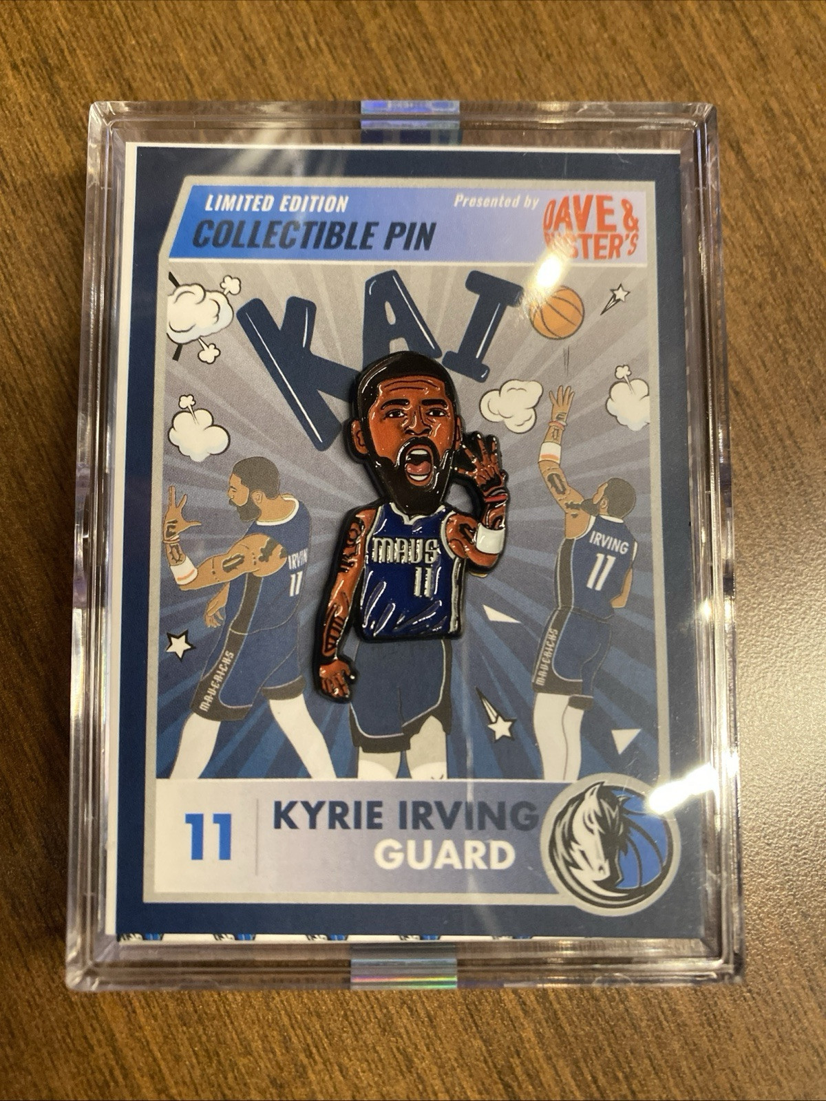 Kyrie irving player Pin SGA 3/3/2025 KAI Left Hand Game Winner Kyrie irving player Pin SGA 3/3/2025 KAI Left Hand Game Winner
