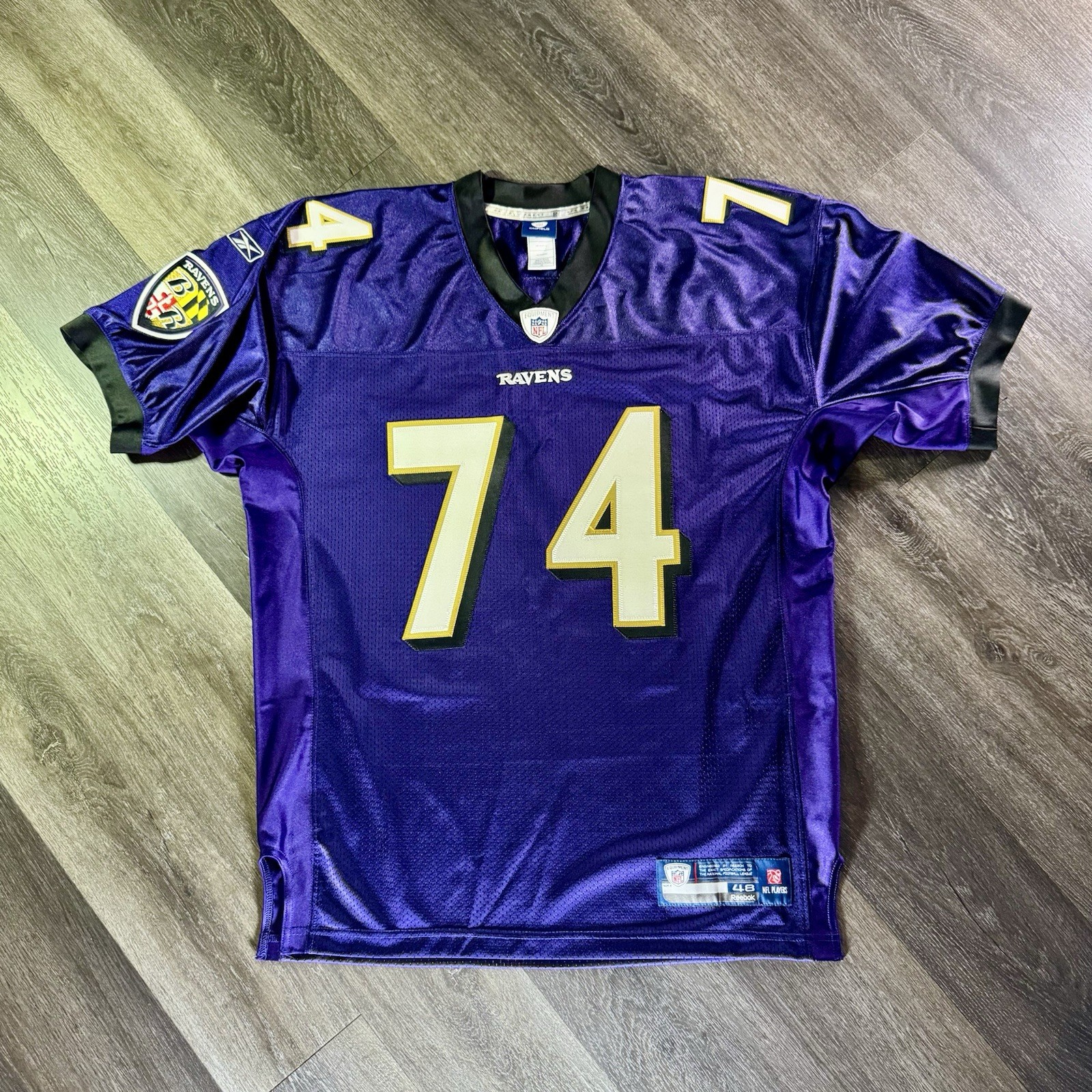 Baltimore Ravens Michael Oher #74 Signed Jersey Mens Size 48 Reebok NFL OnField Baltimore Ravens Michael Oher #74 Signed Jersey Mens Size 48 Reebok NFL OnField
