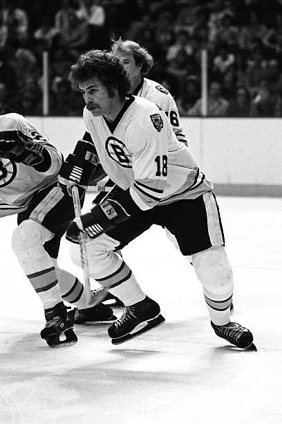 John Wensink Of The Boston Bruins 1970s ICE HOCKEY OLD PHOTO 2