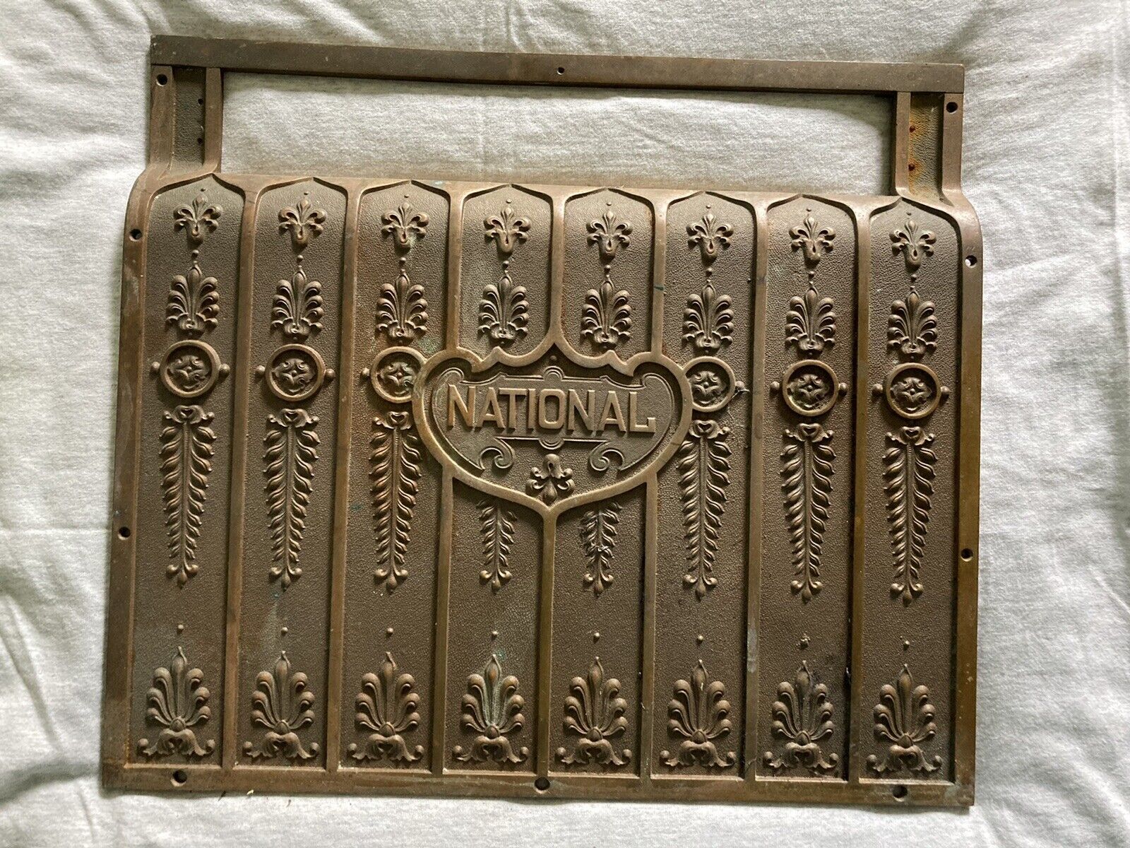 Vintage National Cash Register PLATE 