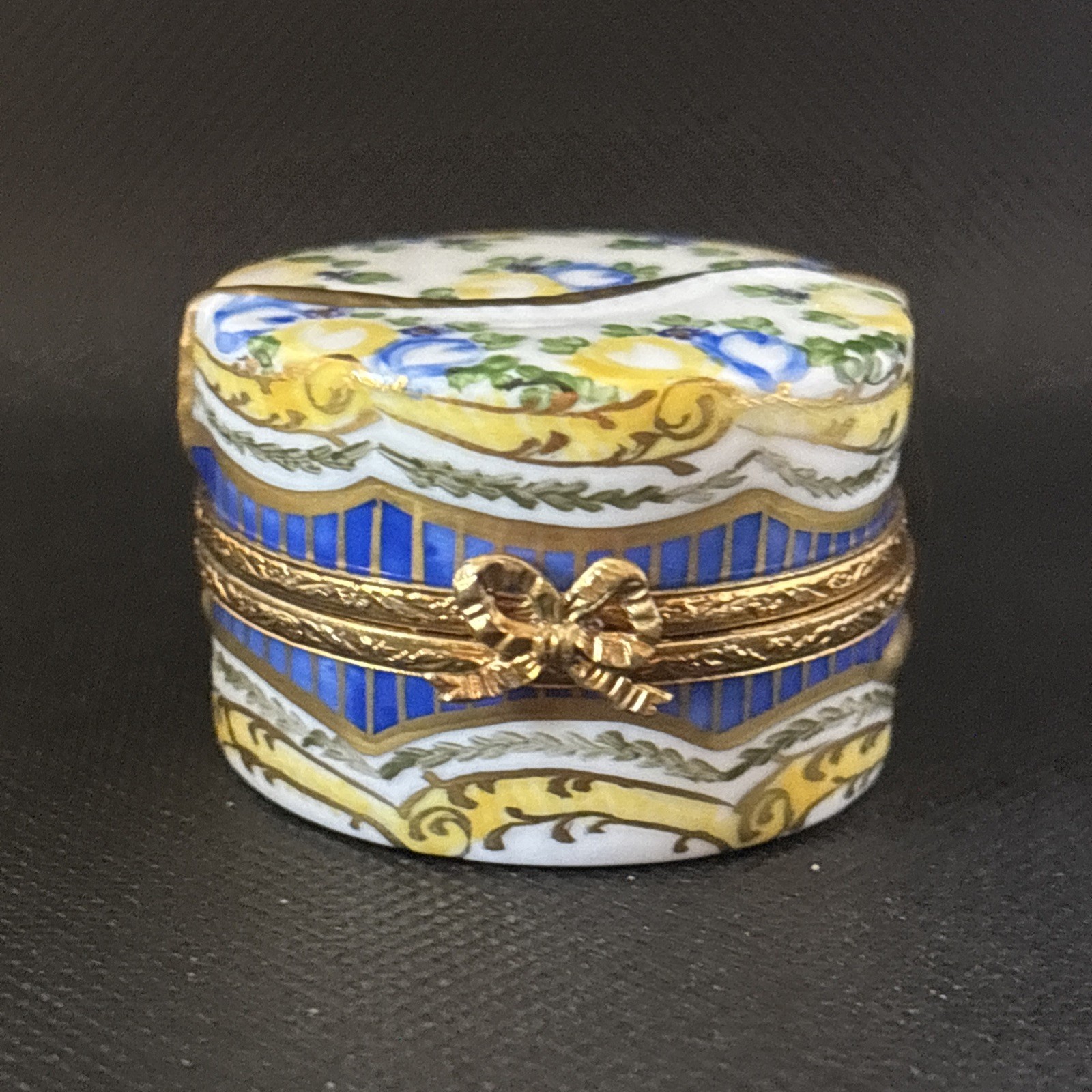 Limoges Floral Box Trinket Box Limoges Floral Box Trinket Box