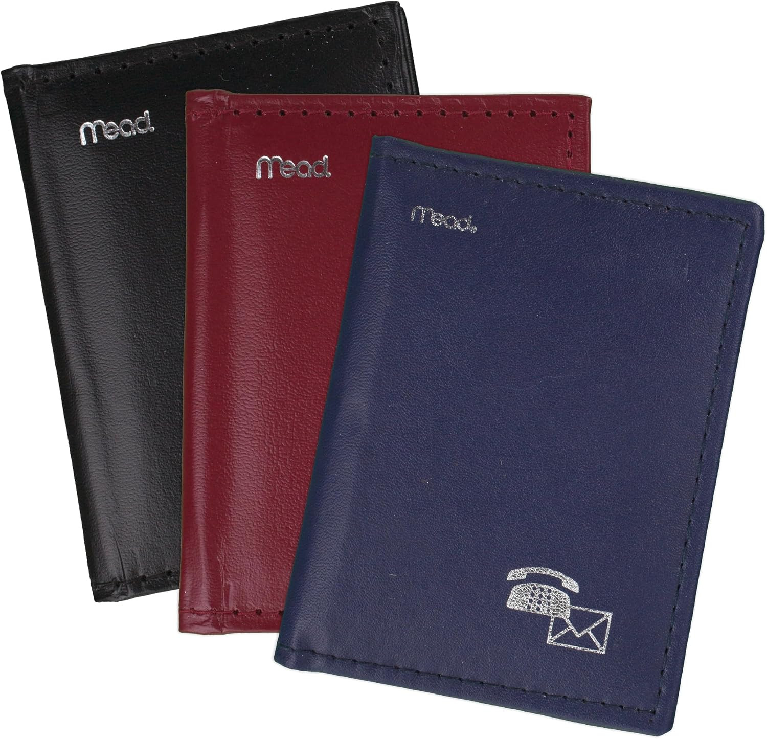 Mead Telephone & Address Book, 3" X 4", 384 Entries, Color Will Vary (67142)