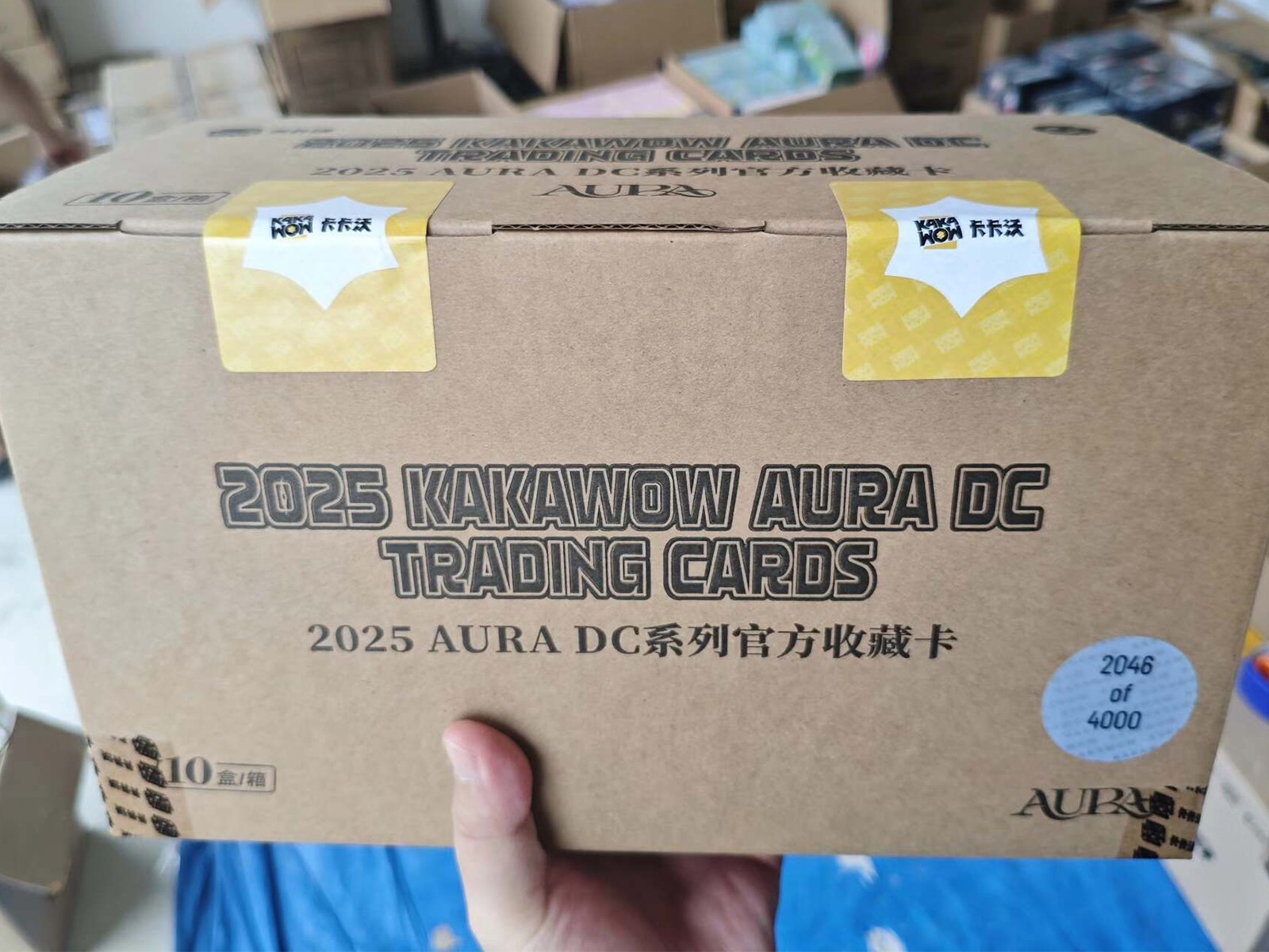 2025 Kakawow Aura DC Trading Cards Standard Hobby Sealed Case Superman Batman 2025 Kakawow Aura DC Trading Cards Standard Hobby Sealed Case Superman Batman