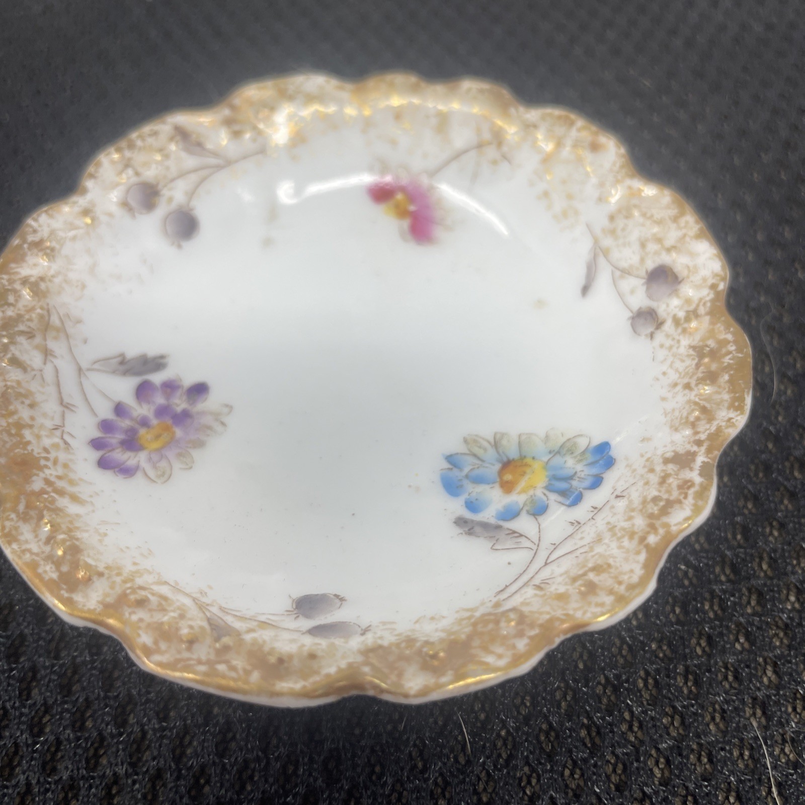Antique Limoges France Porcelain Dish Hand Painted Floral CM Marked Antique Limoges France Porcelain Dish Hand Painted Floral CM Marked