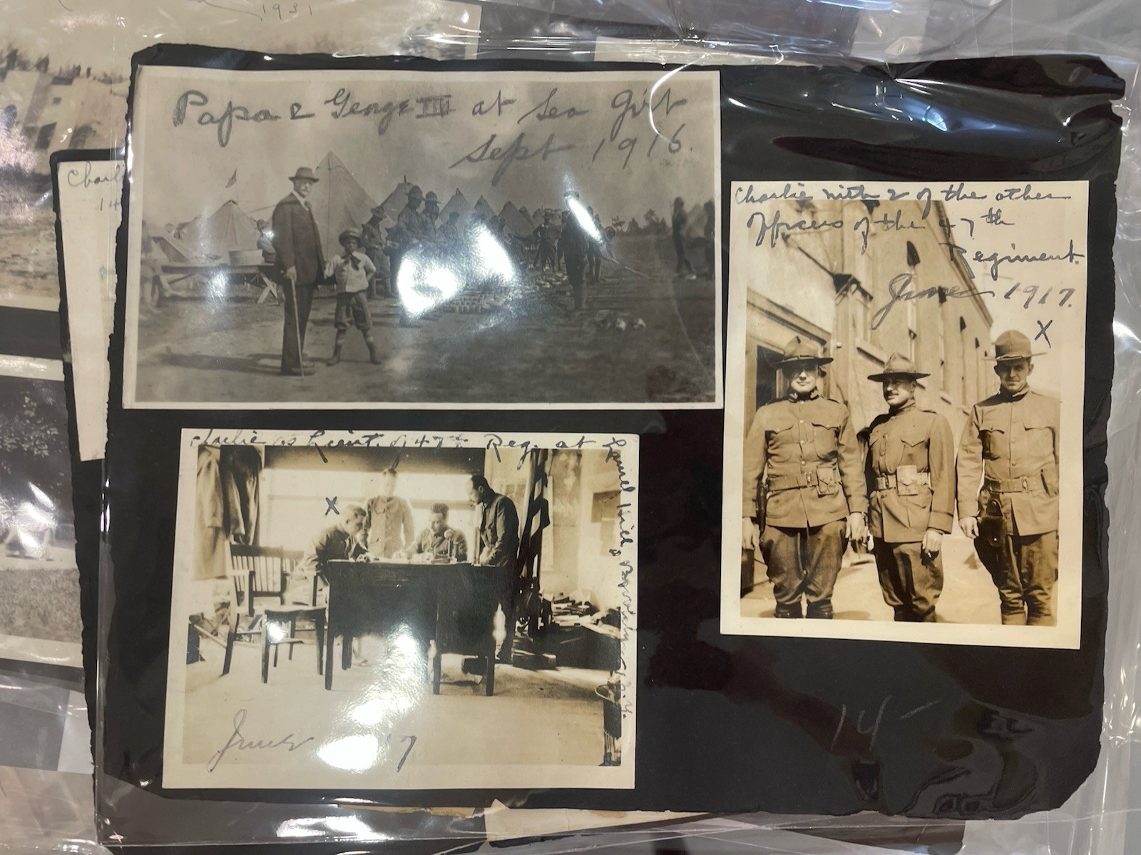 1916 Mexican Border Mission Texas 14th NY Infantry 47th WWI Photo Lot Annotated 1916 Mexican Border Mission Texas 14th NY Infantry 47th WWI Photo Lot Annotated