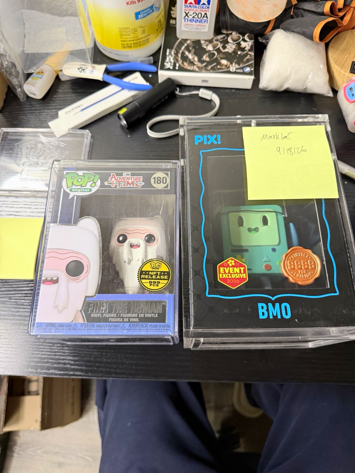 Funko Pop Digital Adventure Time Finn the Human #180 & Thrilljoy BMO Exclusive