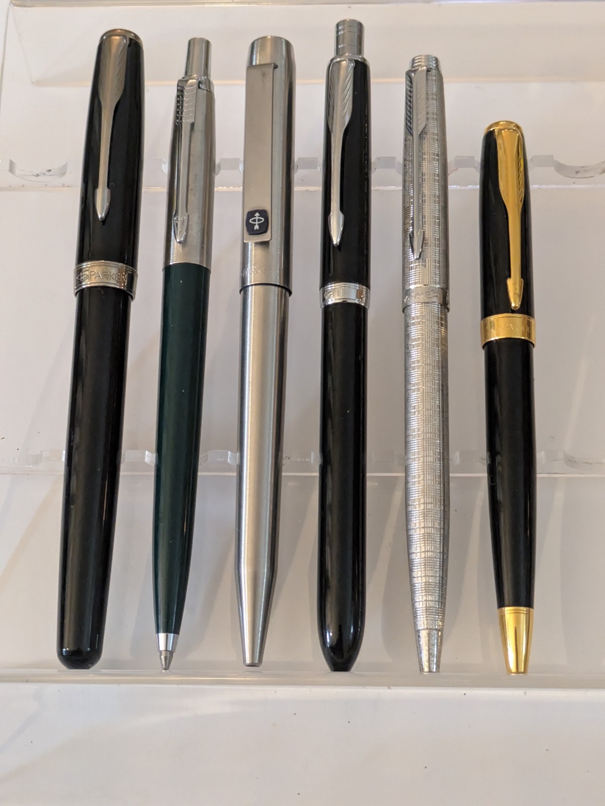 vtg 6x Parker Ballpoint Rollerball Pen Lot - Need Refills - 2007 Mini Sonnet vtg 6x Parker Ballpoint Rollerball Pen Lot - Need Refills - 2007 Mini Sonnet