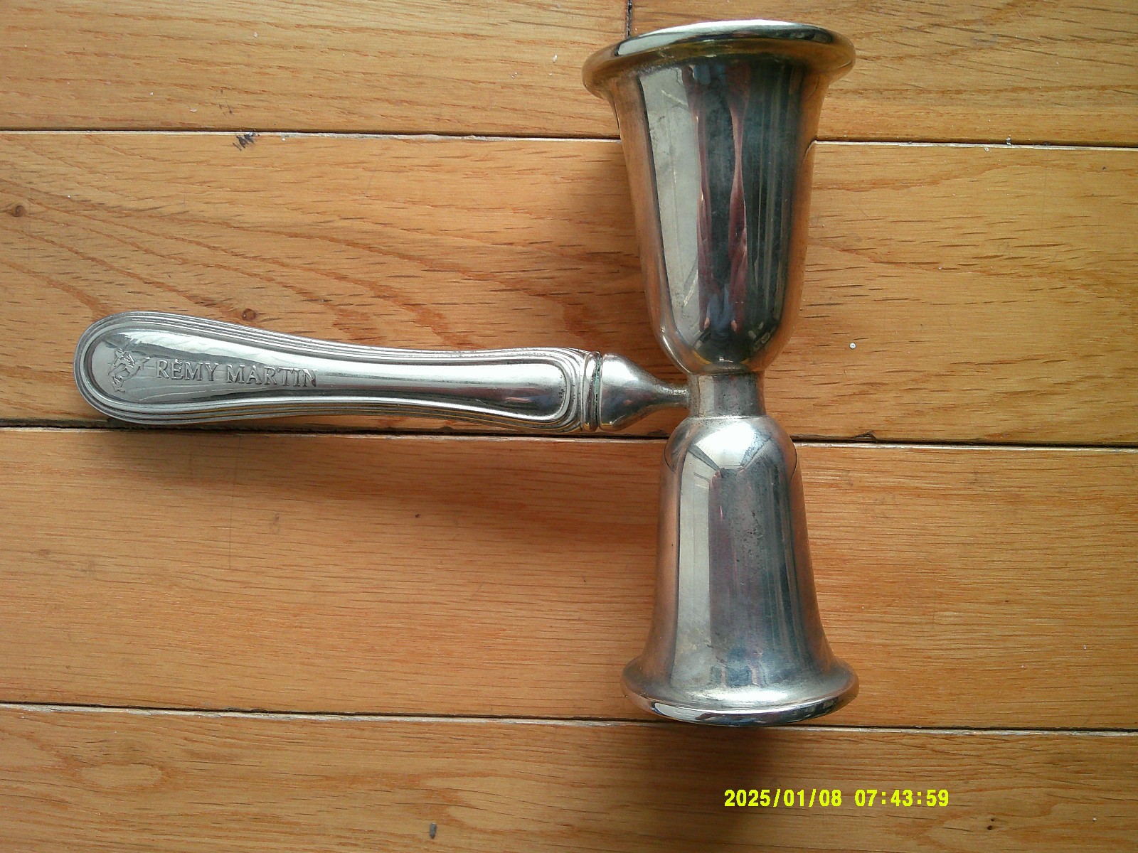 Vintage REMY MARTIN Silverplate Double Jigger Measure Barware *EXCELLENT SHAPE* Vintage REMY MARTIN Silverplate Double Jigger Measure Barware *EXCELLENT SHAPE*