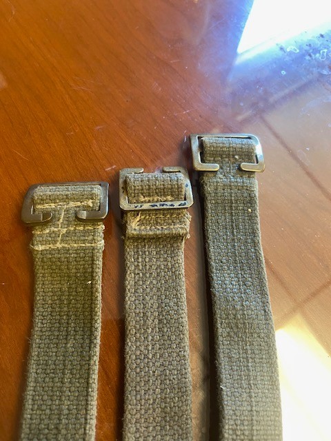 Genuine BRITISH ARMY P1937 P37 SPARE EQUIPMENT WEB STRAPs Genuine BRITISH ARMY P1937 P37 SPARE EQUIPMENT WEB STRAPs