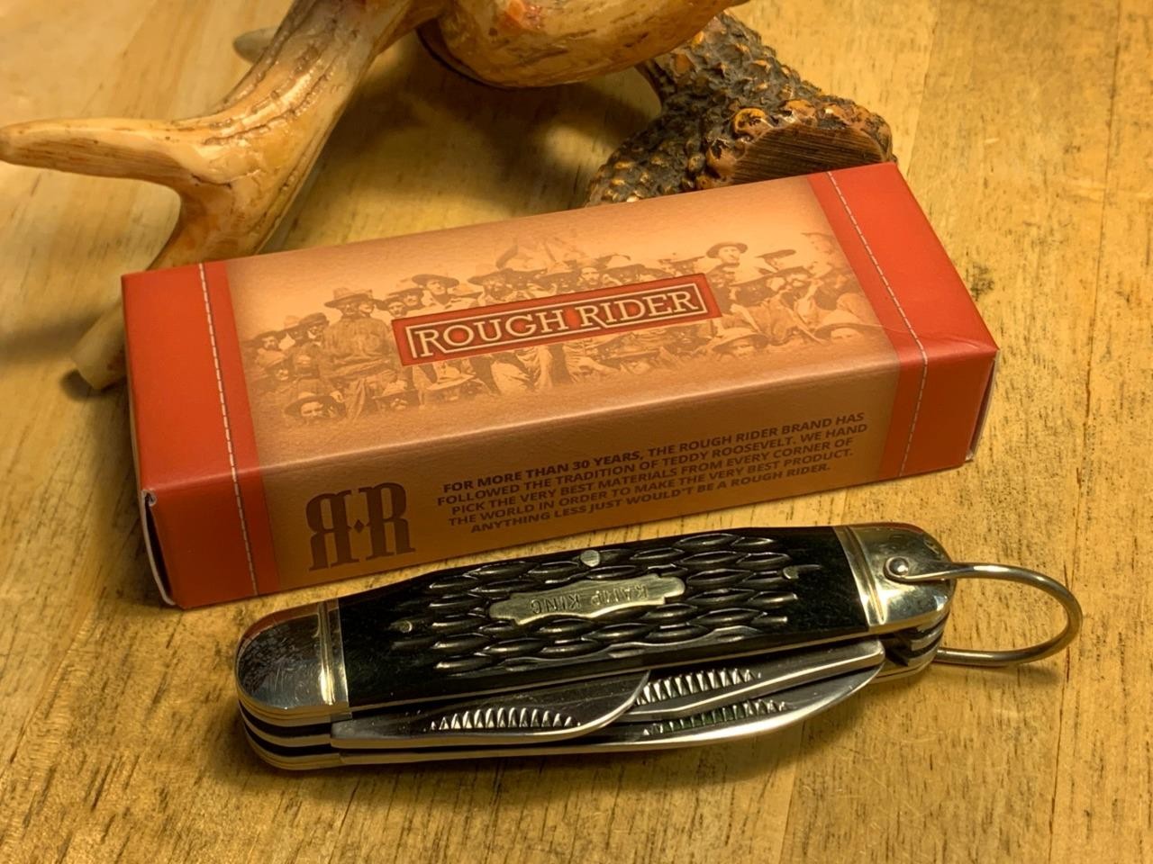Rough Rider Kamp King 3 5/8" Pocket Knife RR1987 Rough Rider Kamp King 3 5/8" Pocket Knife RR1987