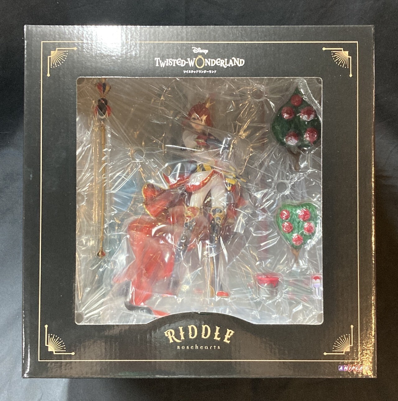 Twisted Wonderland Riddle Rosehearts 1/8 Scale figure Aniplex Used Japan Twisted Wonderland Riddle Rosehearts 1/8 Scale figure Aniplex Used Japan