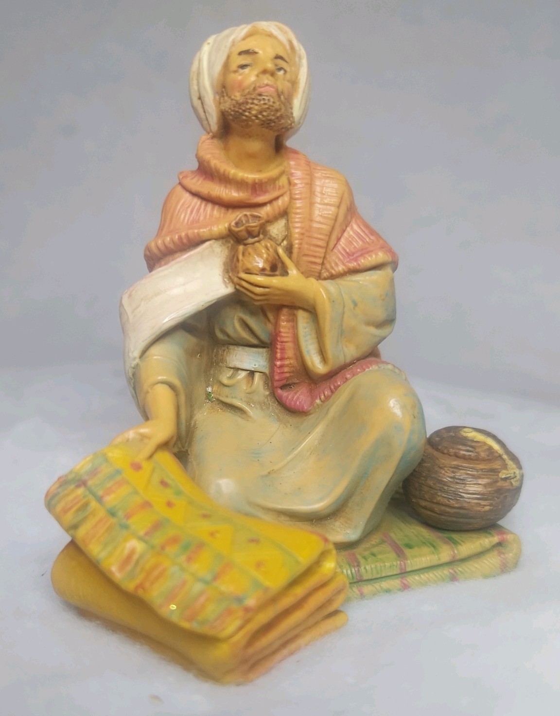 Fontanini Dipose Italy "Cornelius Rug Merchant" 5" Scale Collection