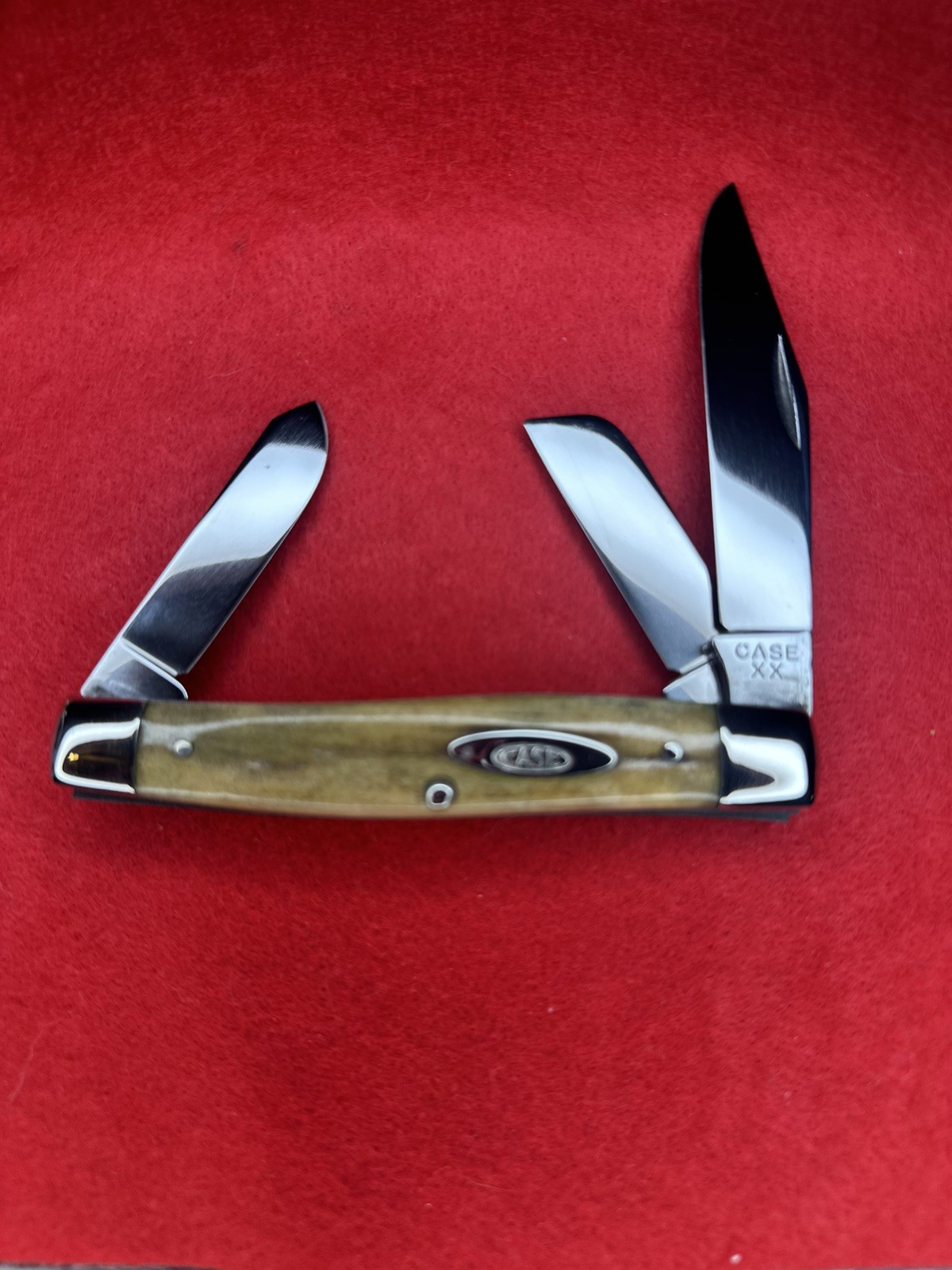 Rare 1940-64 CASE XX 5375 Genuine Stag Large Stockman Rare 1940-64 CASE XX 5375 Genuine Stag Large Stockman