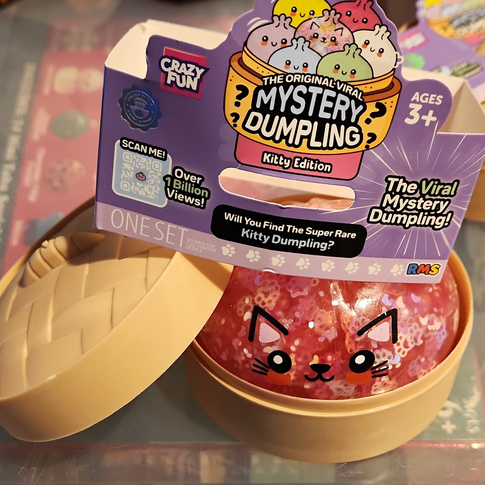 RMS Crazy Fun Mystery Dumpling Kitty Edition RARE RMS Crazy Fun Mystery Dumpling Kitty Edition RARE