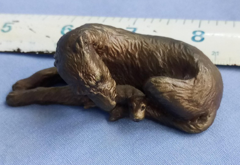bronze Irish Wolfhound Scottish Deerhound Debbie Engle #34/50 dog figurine bronze Irish Wolfhound Scottish Deerhound Debbie Engle #34/50 dog figurine