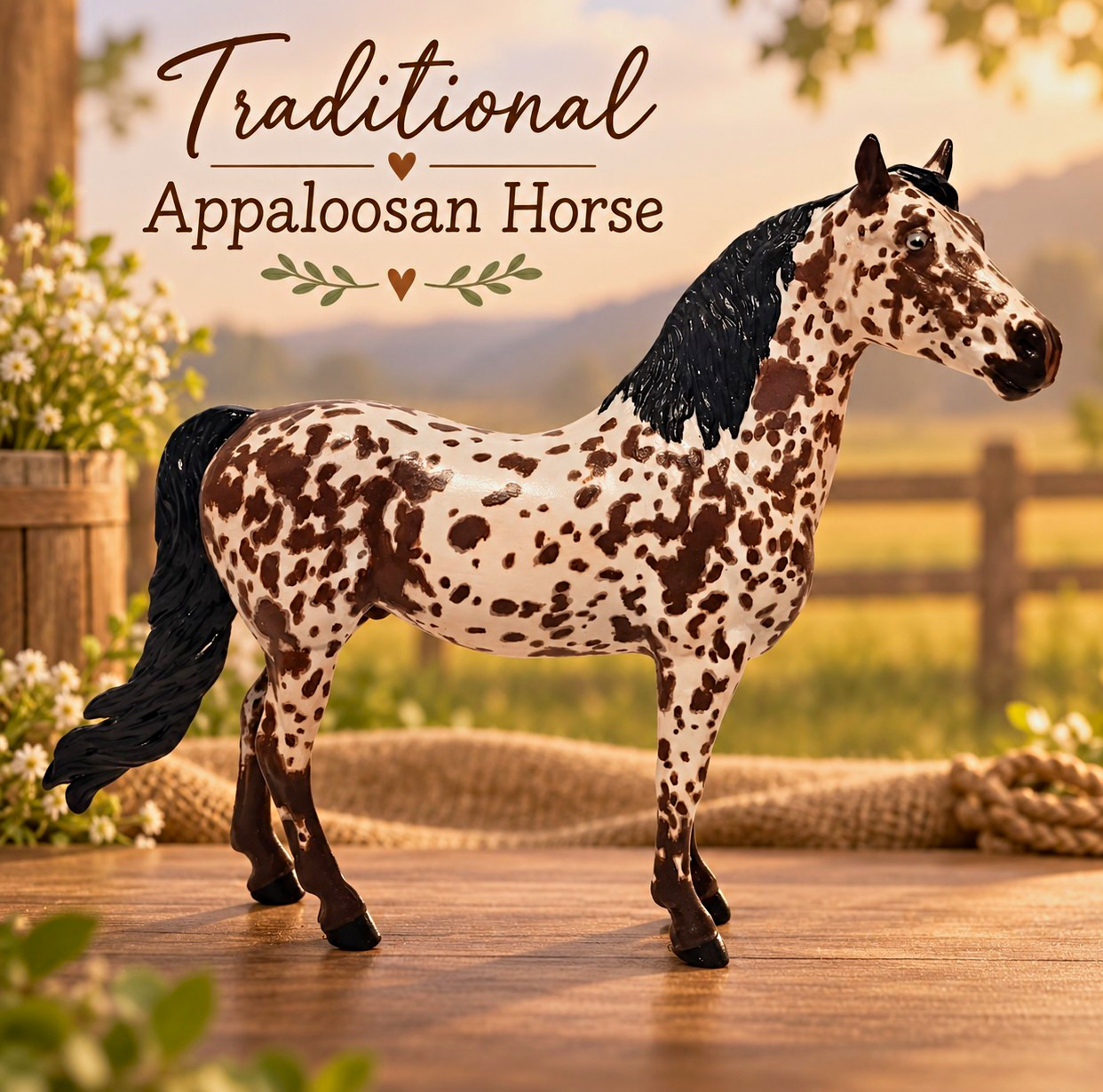 Custom Hand Painted Breyer Traditional Appaloosa Horse