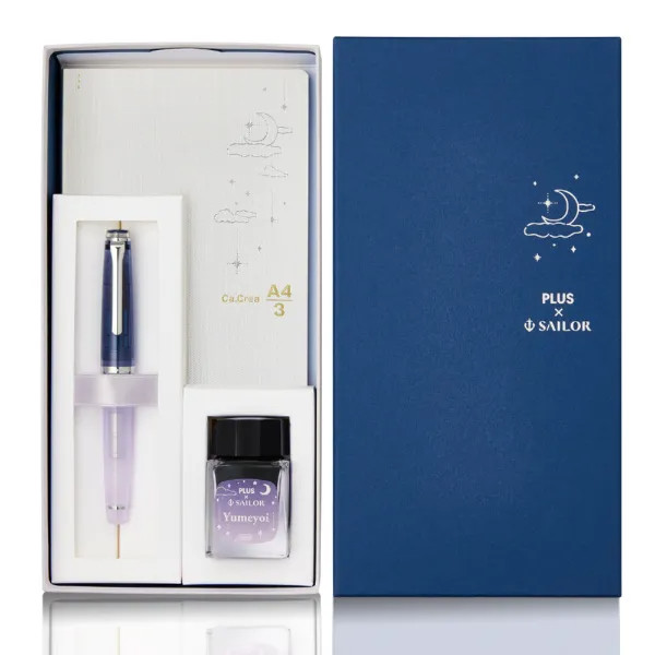 Sailor x PLUS Lecoule FountainPen Yumeyoi MF & Ca.Crea Premium Cross Limited Set Sailor x PLUS Lecoule FountainPen Yumeyoi MF & Ca.Crea Premium Cross Limited Set