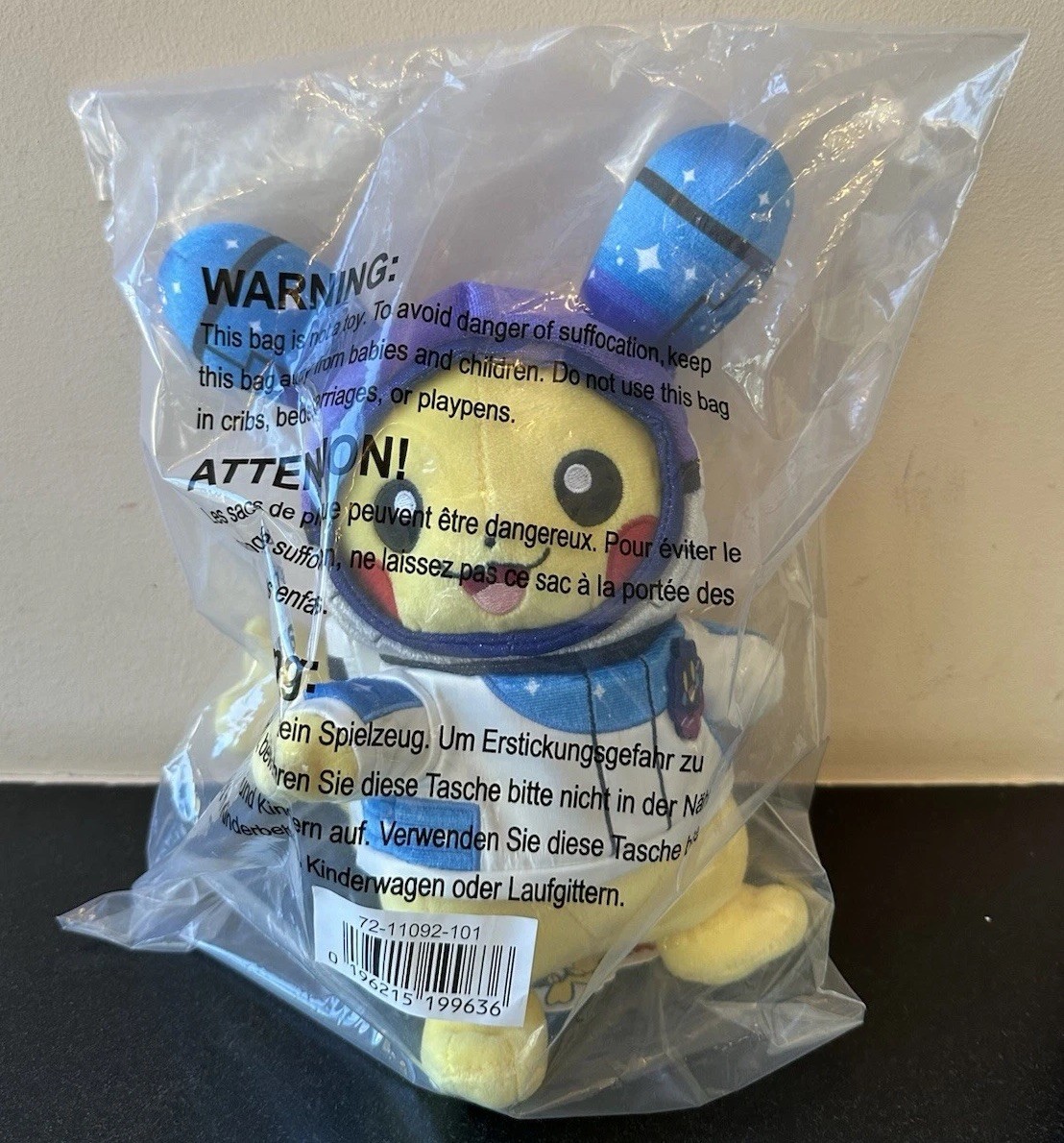 Pokemon XP Pikachu plush- San Francisco 2026 Pokemon Center World Championships Pokemon XP Pikachu plush- San Francisco 2026 Pokemon Center World Championships