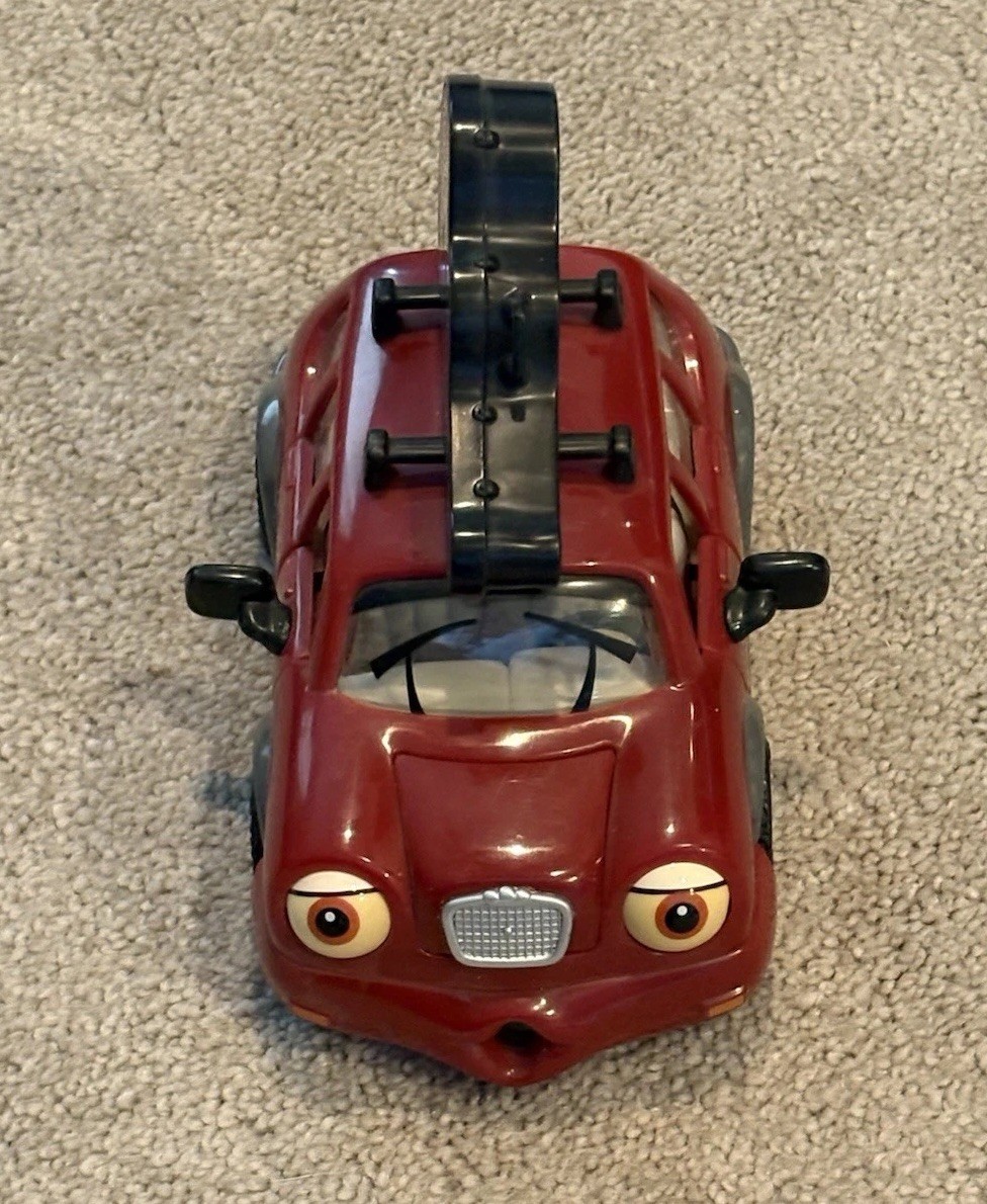 Vintage 1999 The Chevron Cars Collectible Toy Nando with Guitar Case No. 23 USED Vintage 1999 The Chevron Cars Collectible Toy Nando with Guitar Case No. 23 USED