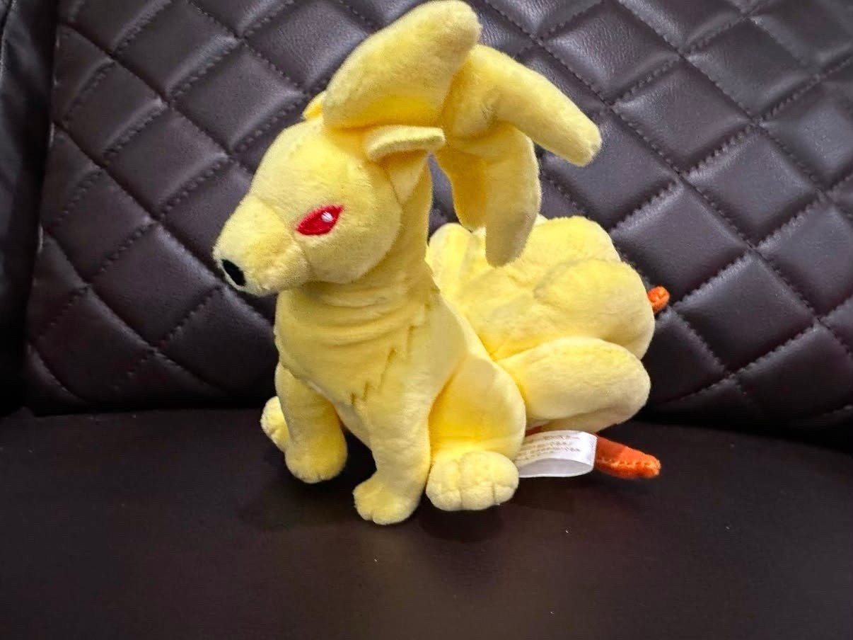 Pokemon Ninetales Plush Doll 9 Inches Brand New Pokemon Ninetales Plush Doll 9 Inches Brand New