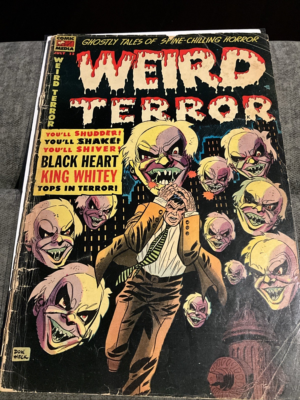 Weird Terror # 12 Don Heck Comic Media 1954 Weird Terror # 12 Don Heck Comic Media 1954