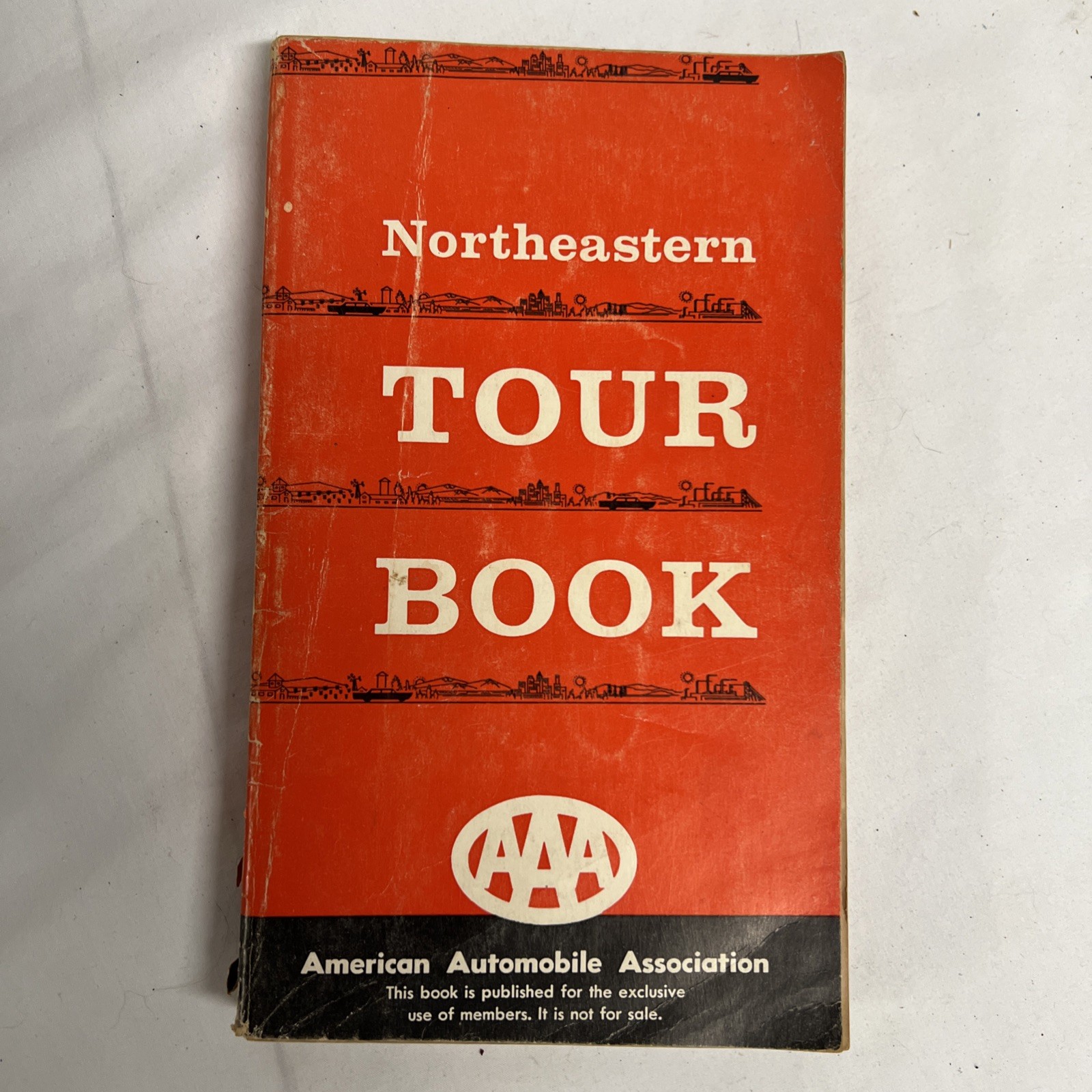 1958 59 Northeastern Tour Book AAA Guide Map Vintage Collectible 1958 59 Northeastern Tour Book AAA Guide Map Vintage Collectible