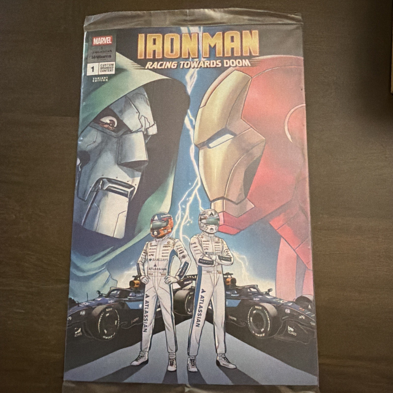MARVEL NYCC 2026 WHATNOT EXCLUSIVE IRON MAN RACING TOWARDS DOOM ATLASSIAN RACING MARVEL NYCC 2026 WHATNOT EXCLUSIVE IRON MAN RACING TOWARDS DOOM ATLASSIAN RACING