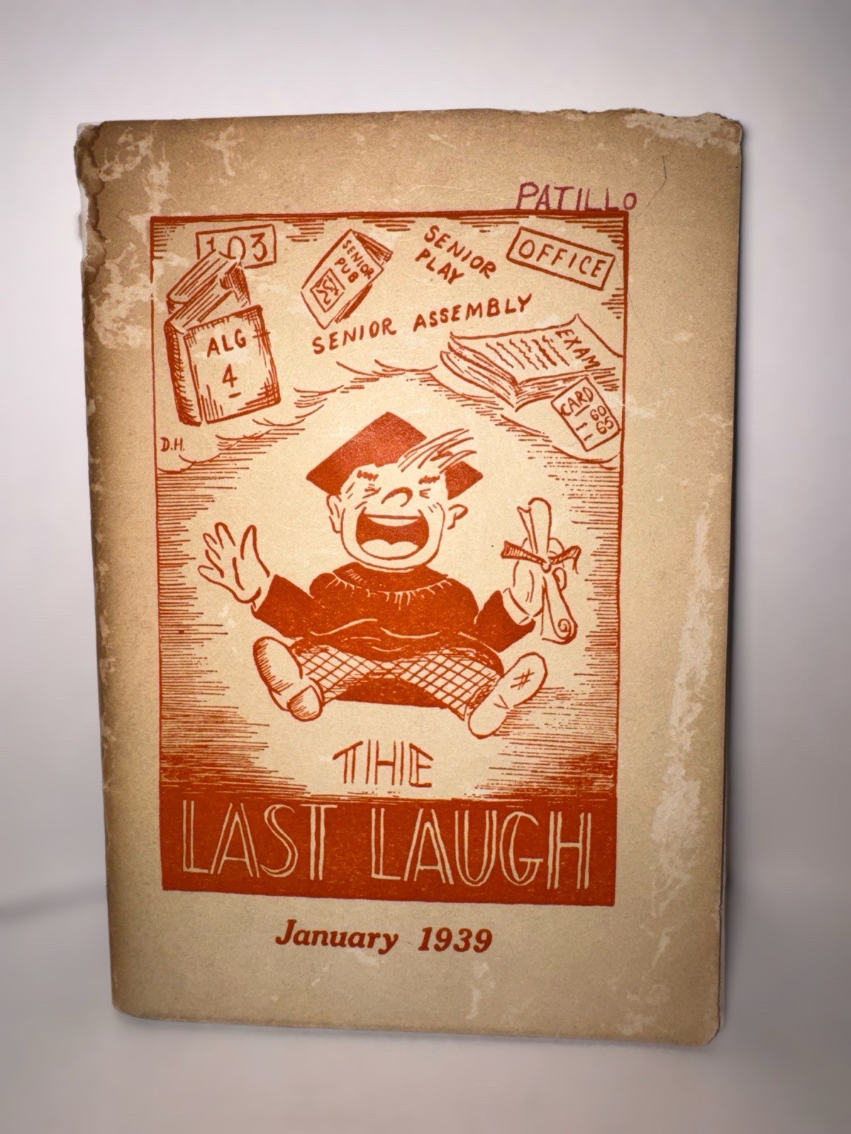Vintage 1939 North Dallas Texas High School Senior Class Booklet The Last Laugh Vintage 1939 North Dallas Texas High School Senior Class Booklet The Last Laugh