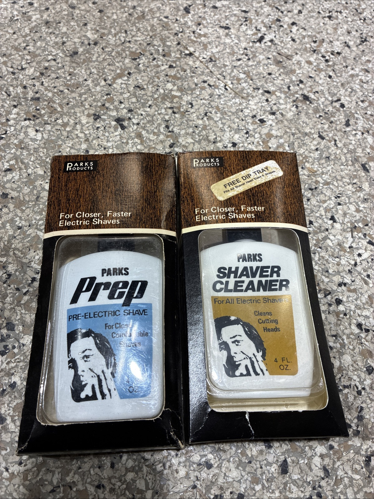 (QTY:9) Vintage NOS Parks Prep And Shaver Cleaner ~ 1906s (QTY:9) Vintage NOS Parks Prep And Shaver Cleaner ~ 1906s