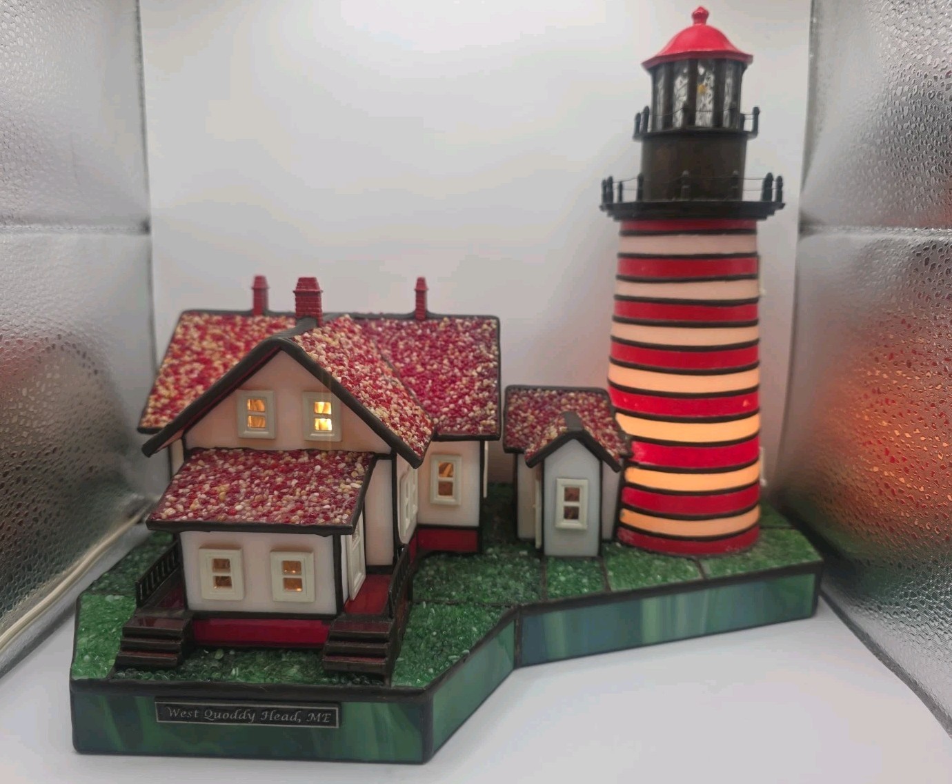 Forma Vitrum Stained Glass West Quoddy Head Bill Job Vitreville Lighthouse #722 Forma Vitrum Stained Glass West Quoddy Head Bill Job Vitreville Lighthouse #722
