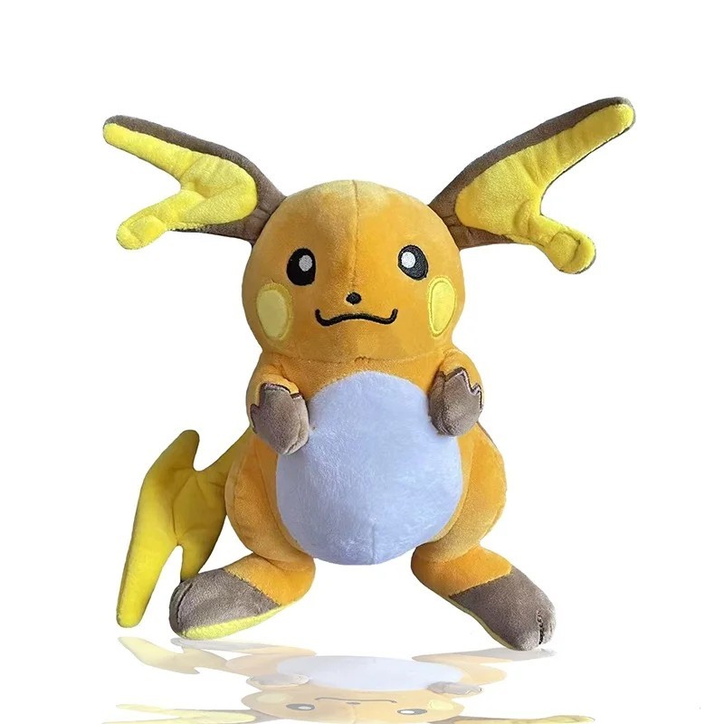 Peluche Pikachu Pichu Evolution Raichu Plush 12" Peluche Pikachu Pichu Evolution Raichu Plush 12"