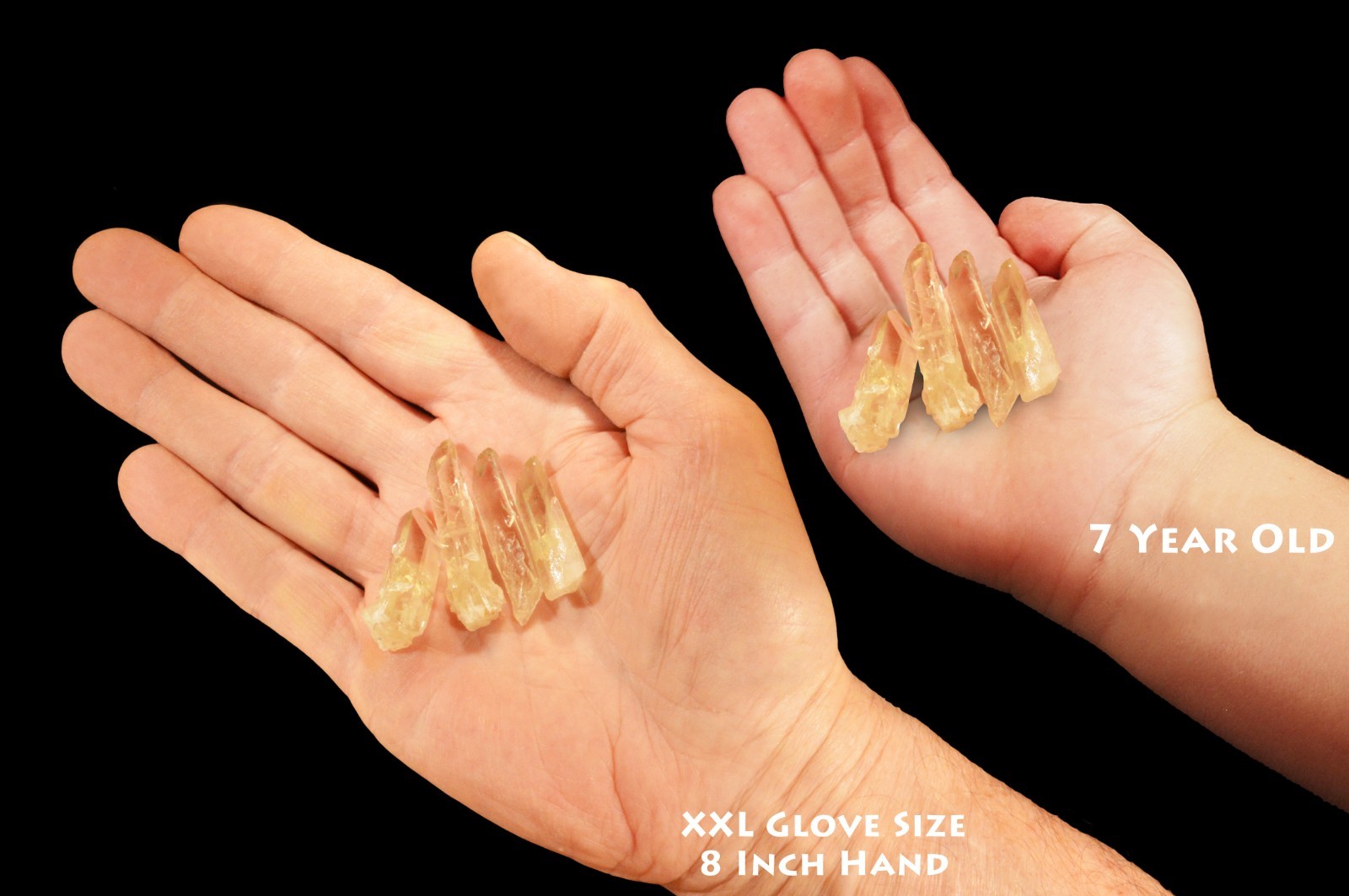 COLOMBIA CITRINE 1" 4 Pieces Rock Mineral Specimen Chakra Healing Crystal COLOMBIA CITRINE 1" 4 Pieces Rock Mineral Specimen Chakra Healing Crystal