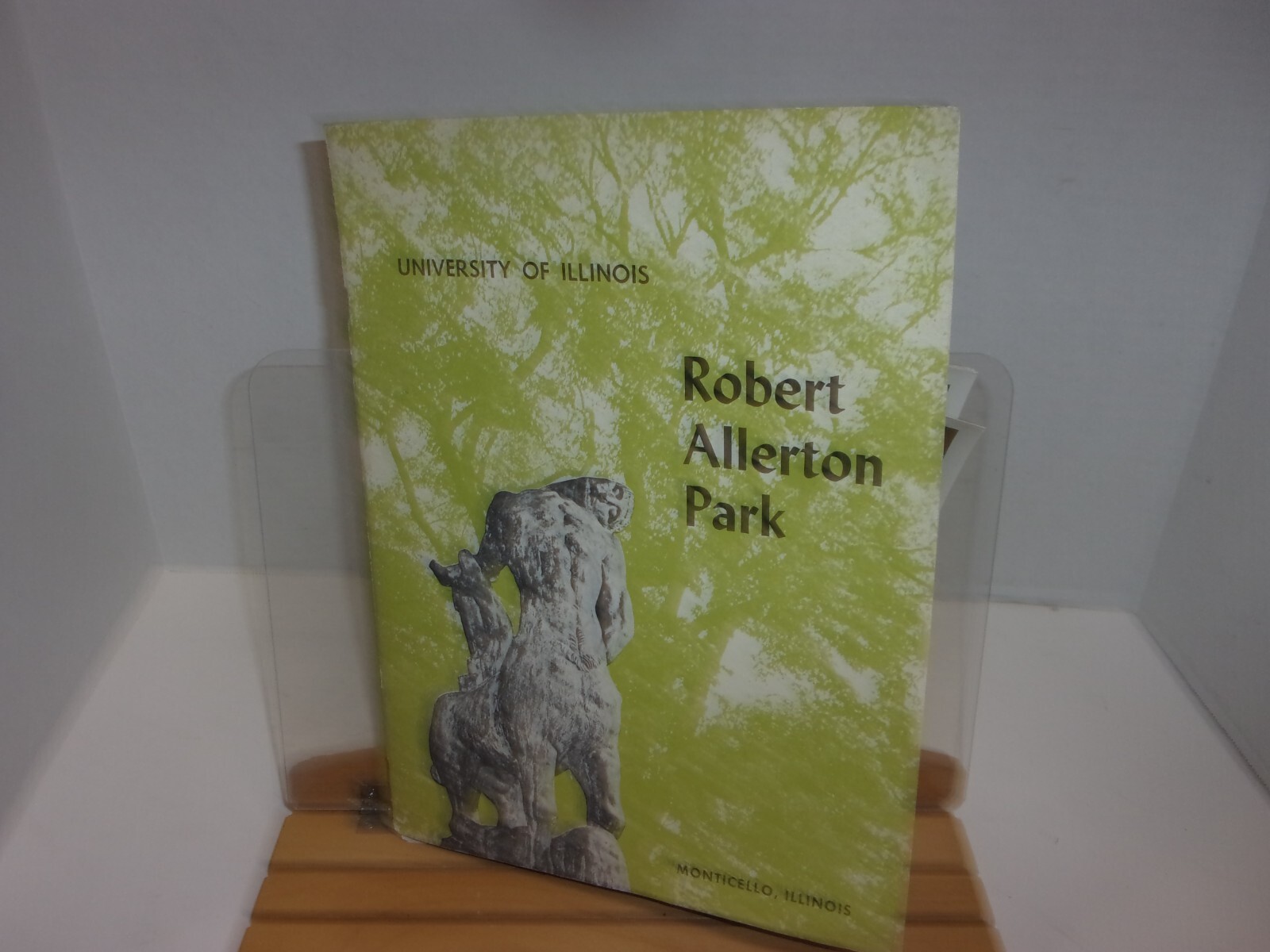 1951 Robert Allerton Park University Of Illinois Monticello, Illinois Pamphlet 1951 Robert Allerton Park University Of Illinois Monticello, Illinois Pamphlet