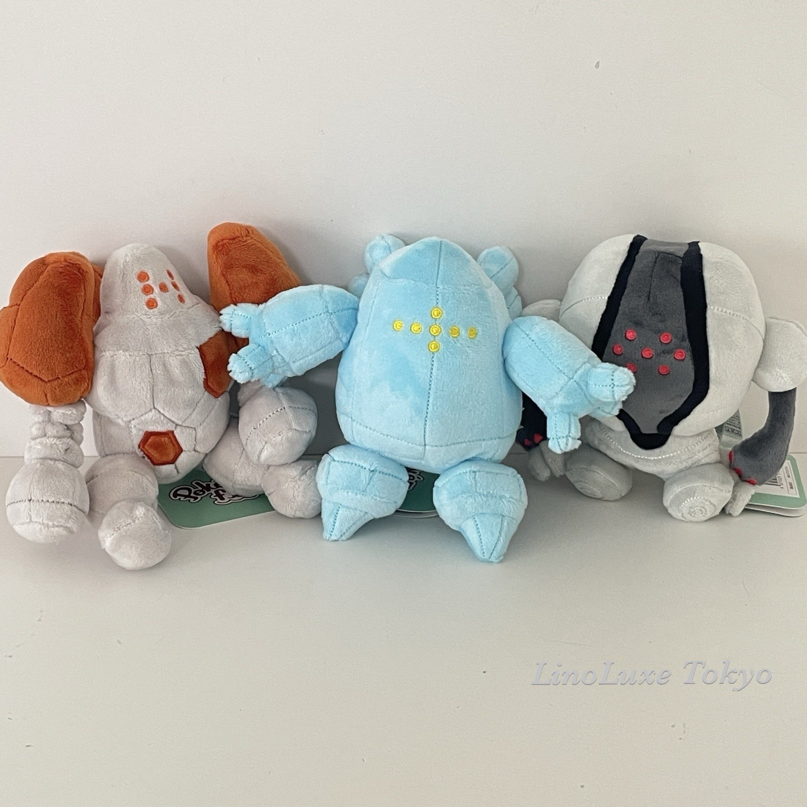 Pokemon Sitting Cuties Plush Regirock Regice Registeel Stuffed Toy Set of 3 Pokemon Sitting Cuties Plush Regirock Regice Registeel Stuffed Toy Set of 3