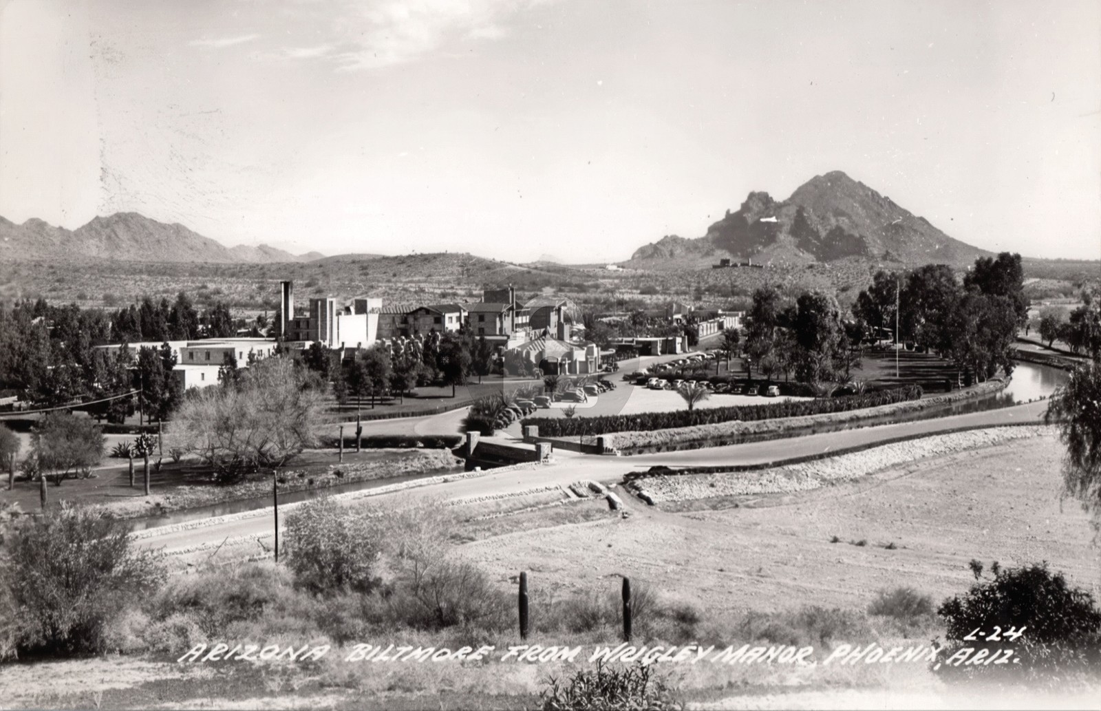 c1940s Arizona Biltmore From Wrigley Manor Phoenix AZ RPPC Photo Postcard COPY c1940s Arizona Biltmore From Wrigley Manor Phoenix AZ RPPC Photo Postcard COPY