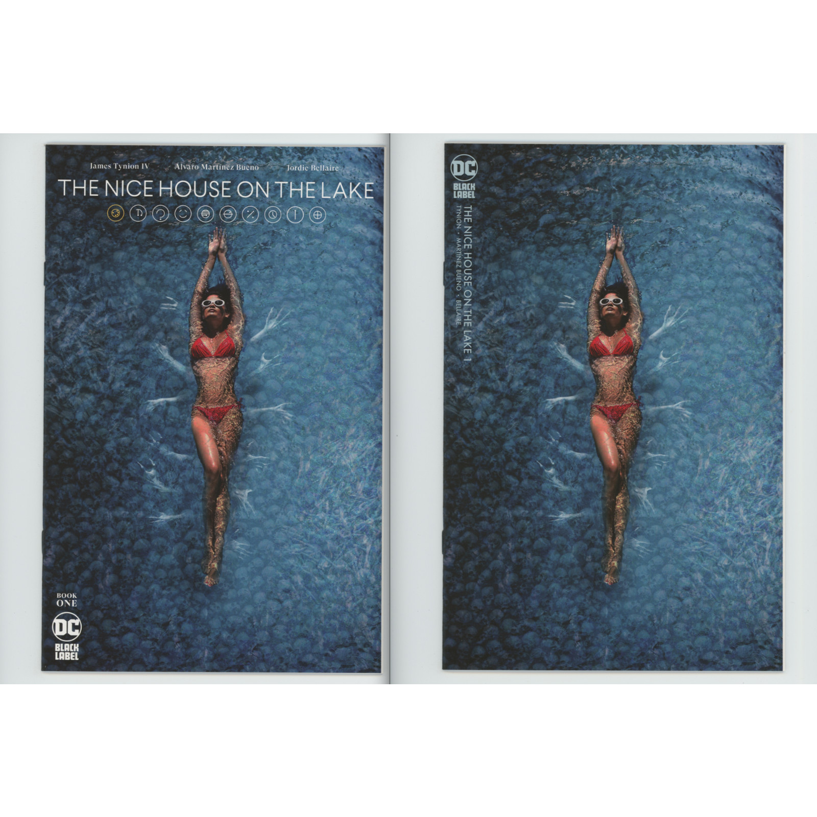 The Nice House On The Lake #1 Cover A/B John Gallagher LOGO & Minimal Dress Set