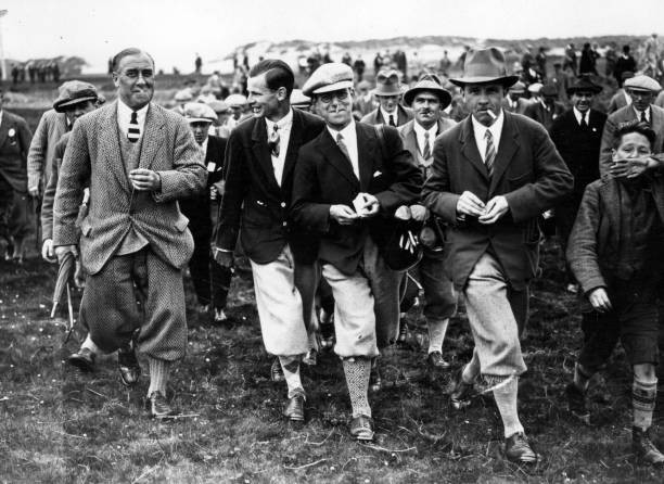 Scottish golfer Andrew Jamieson leaves 15th Green after beating Un- Old Photo Scottish golfer Andrew Jamieson leaves 15th Green after beating Un- Old Photo