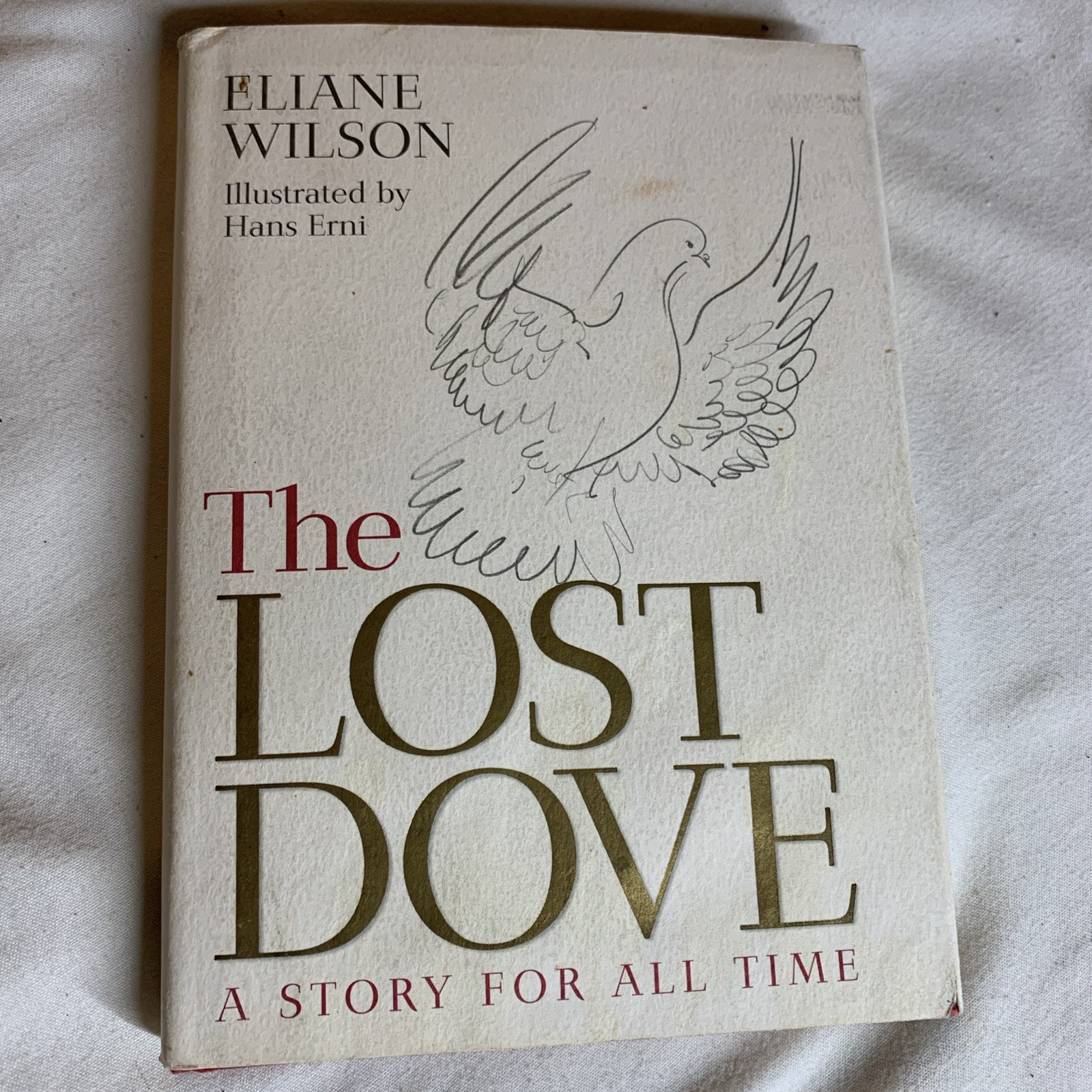 Hans Erni SIGNED 1st Ed Sketch The Lost Dove Robert Margrit Mondavi Provenance Hans Erni SIGNED 1st Ed Sketch The Lost Dove Robert Margrit Mondavi Provenance