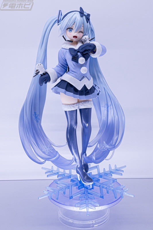 Snow Miku 2012 AMP Plus All Stars Figure Taito Japan NEW  Authentic PRE-ORDER